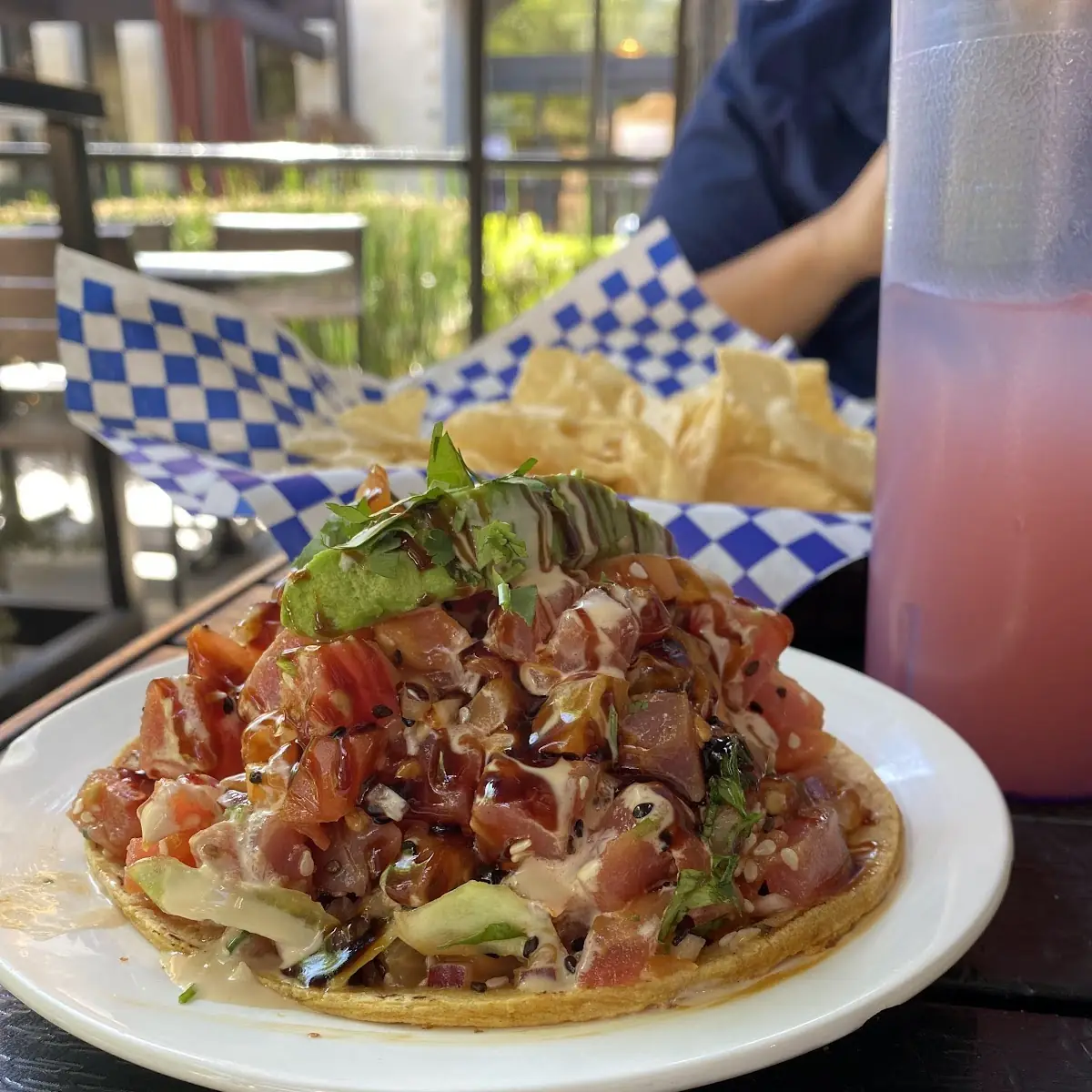 Ahi Crunchy Taco