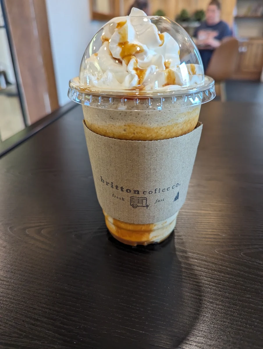 Decaf Caramel Frappuccino