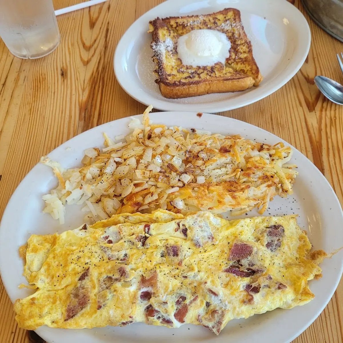 Bacon and Cheese Omelette
