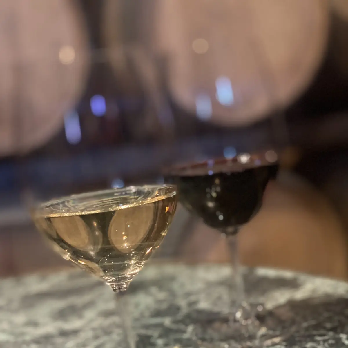 White and Red Wine