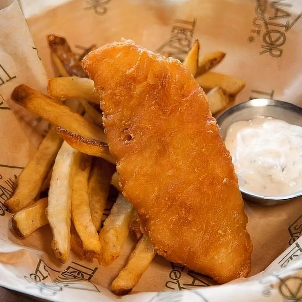 Ale-Battered Fish & Chips