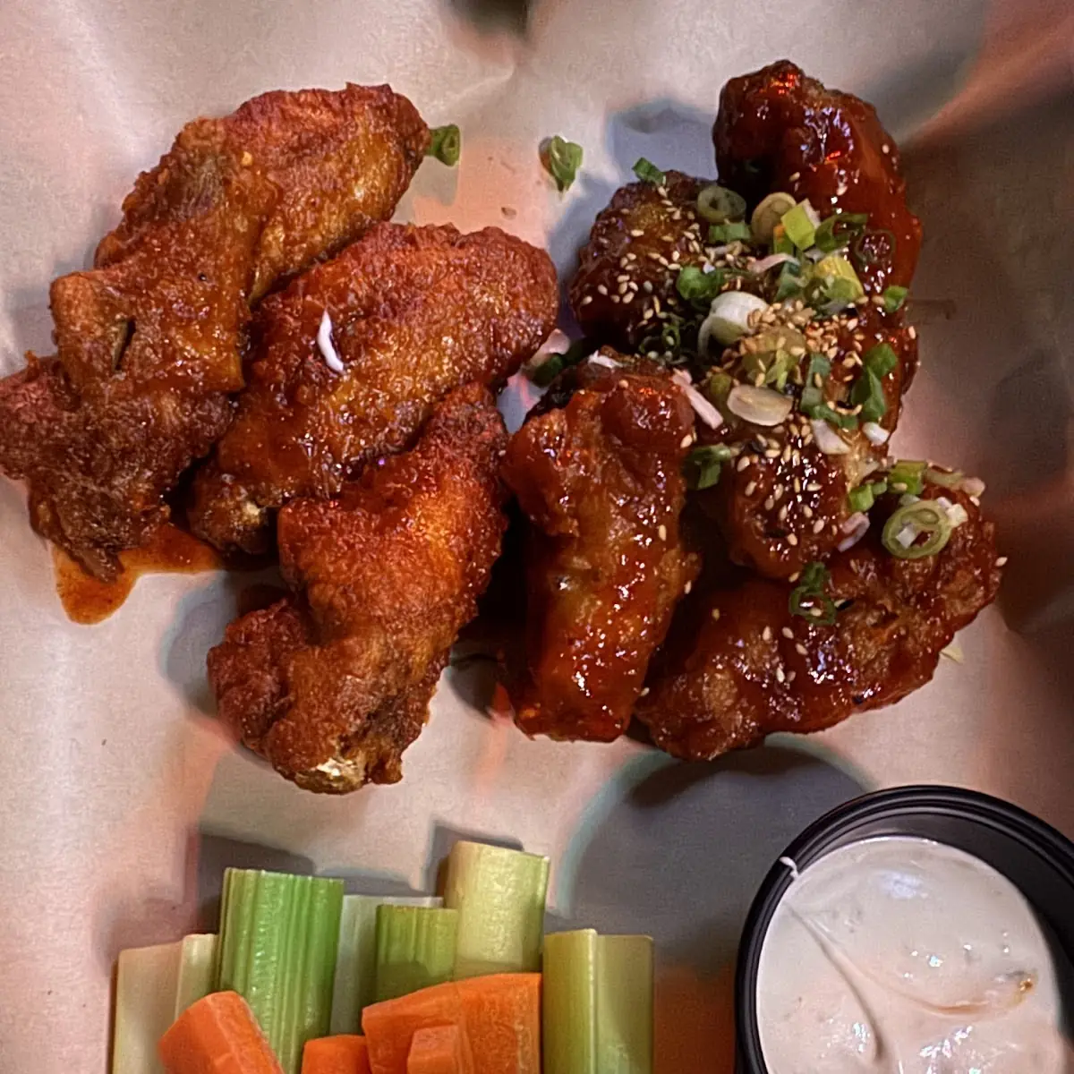 Spicy Garlic Wings