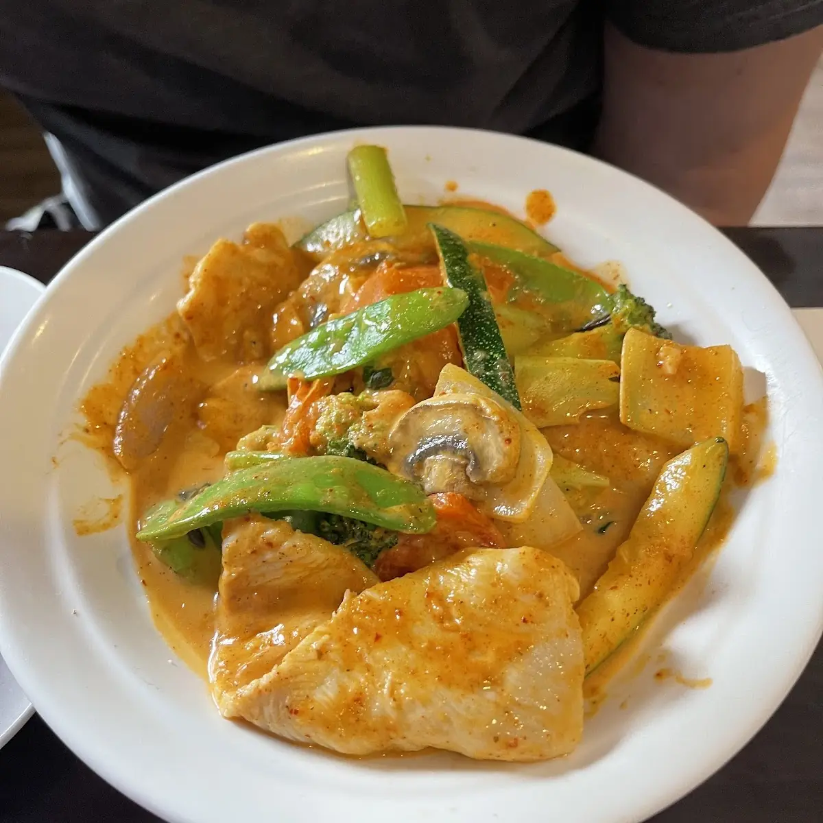 Panang Curry with Chicken Lunch Special