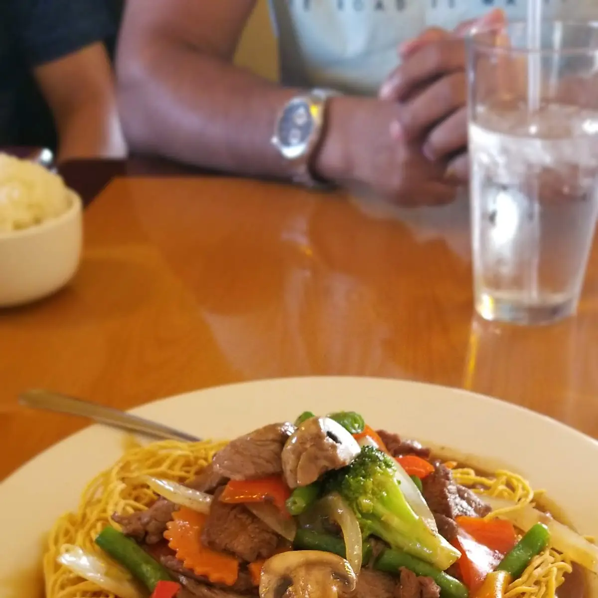 Lad Nah Mee Krob Crispy Egg Noodles