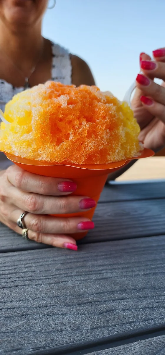 Blue Raspberry and Cherry Shaved Ice