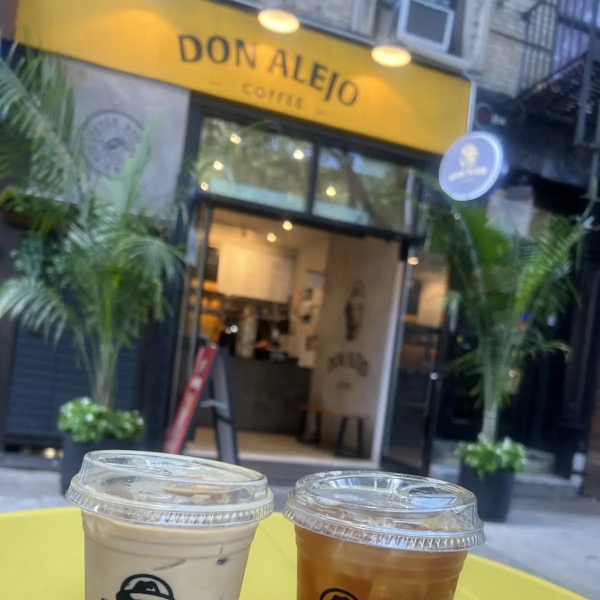 Iced Lavender Latte