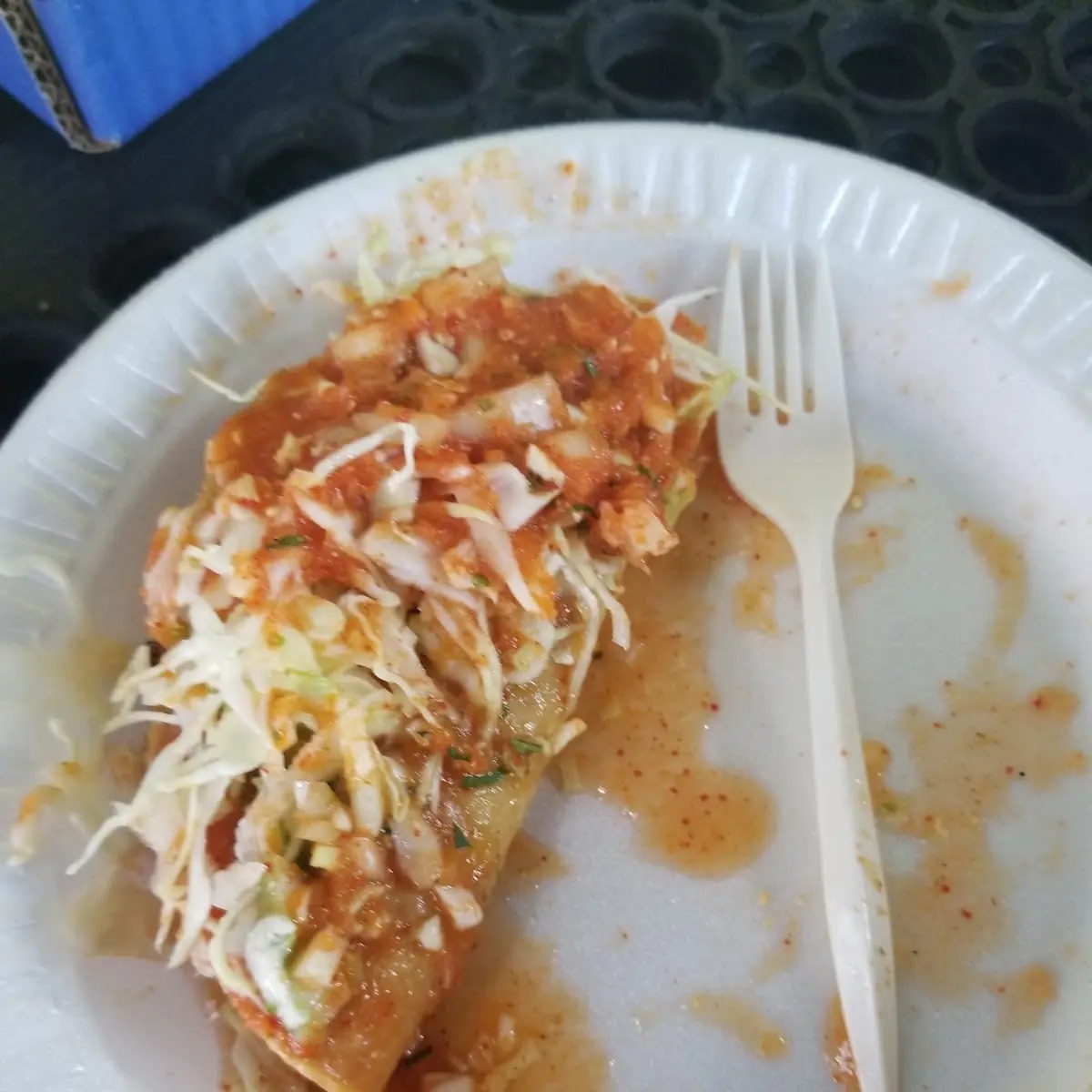 Tacos Dorados De Camaron Con Repollo Uff