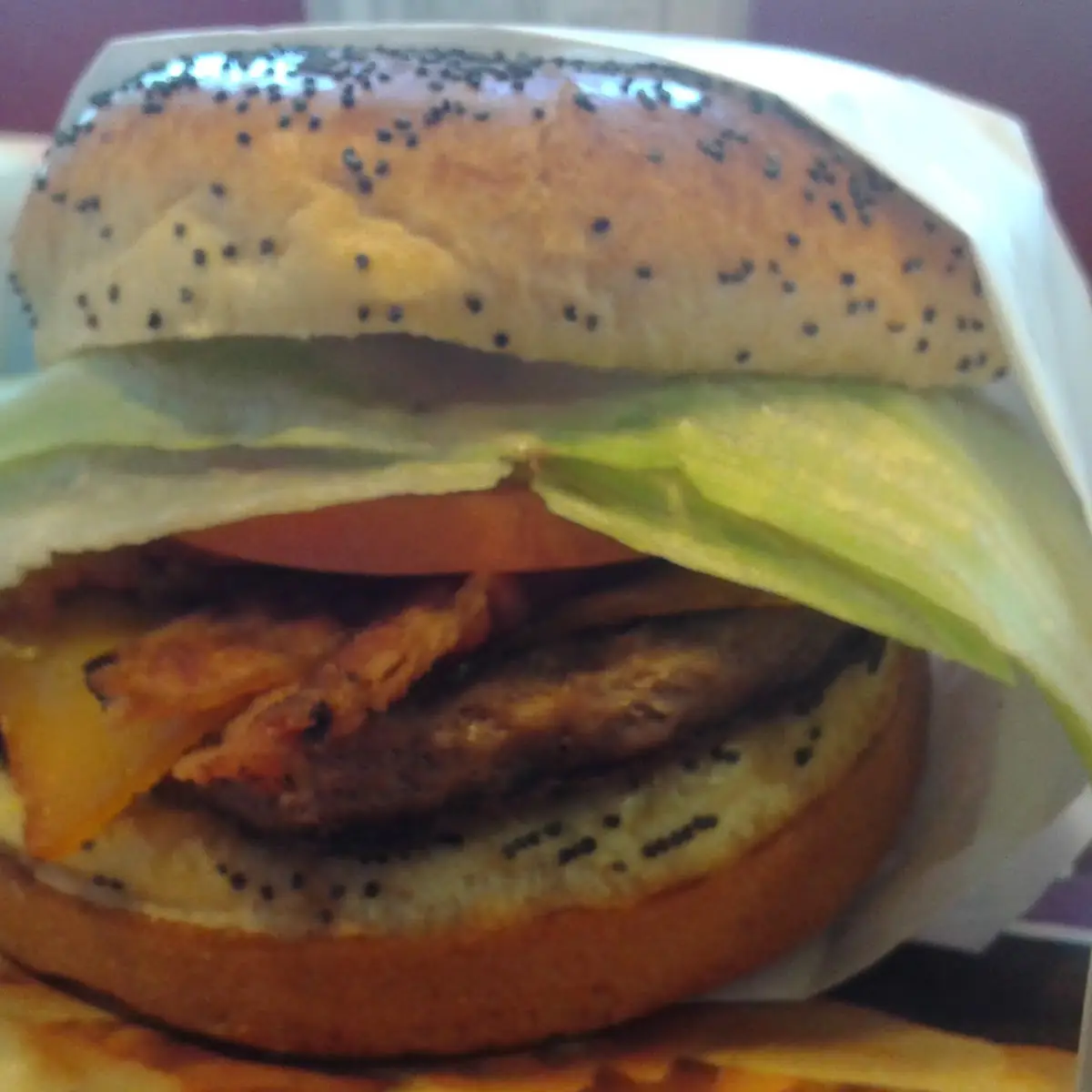 Buttery Bacon and Swiss Burger
