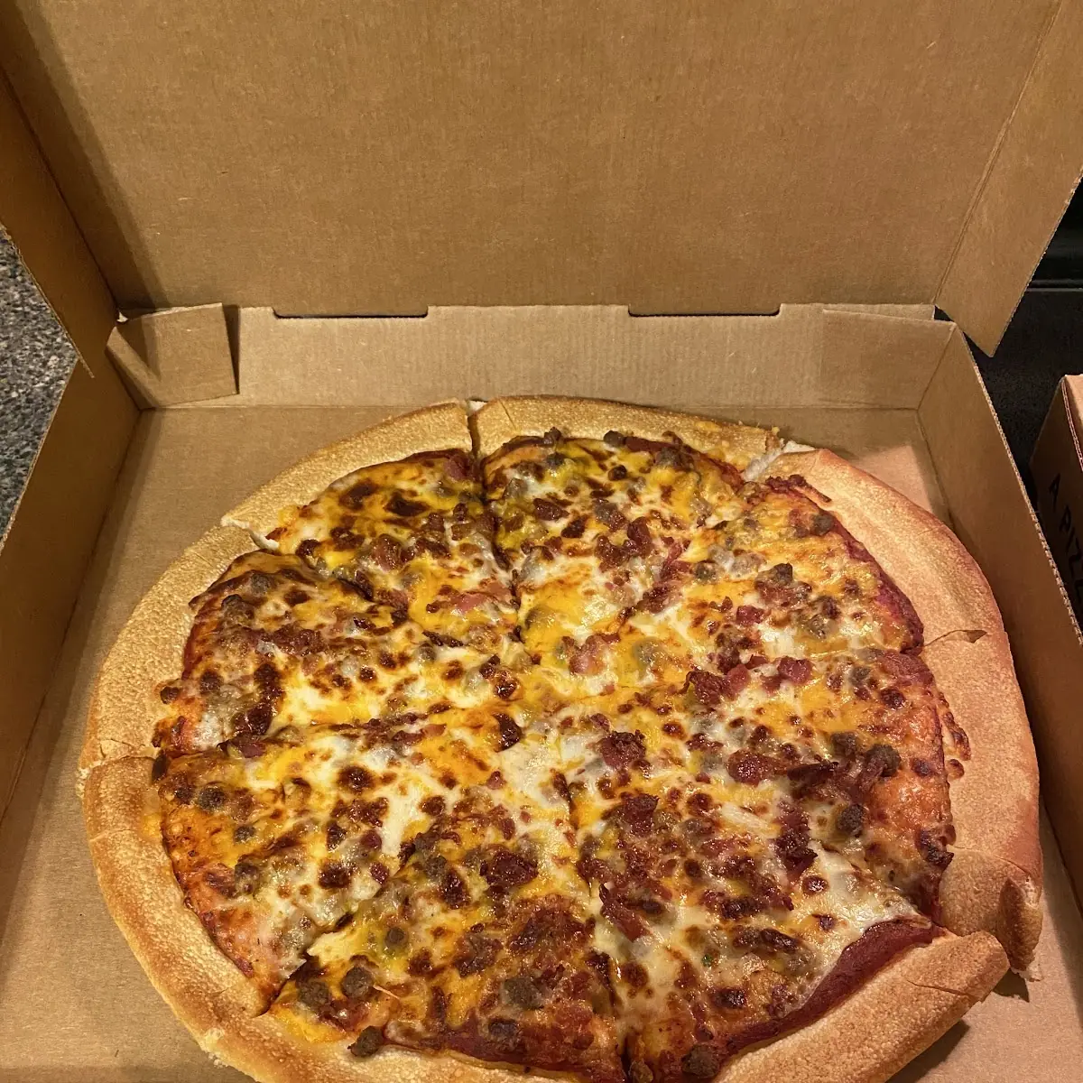 Bacon Cheeseburger Pizza