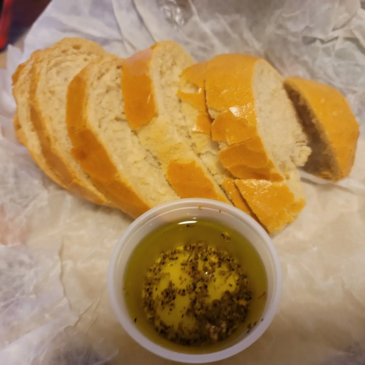 New Bread and Dipping Sauce Trio