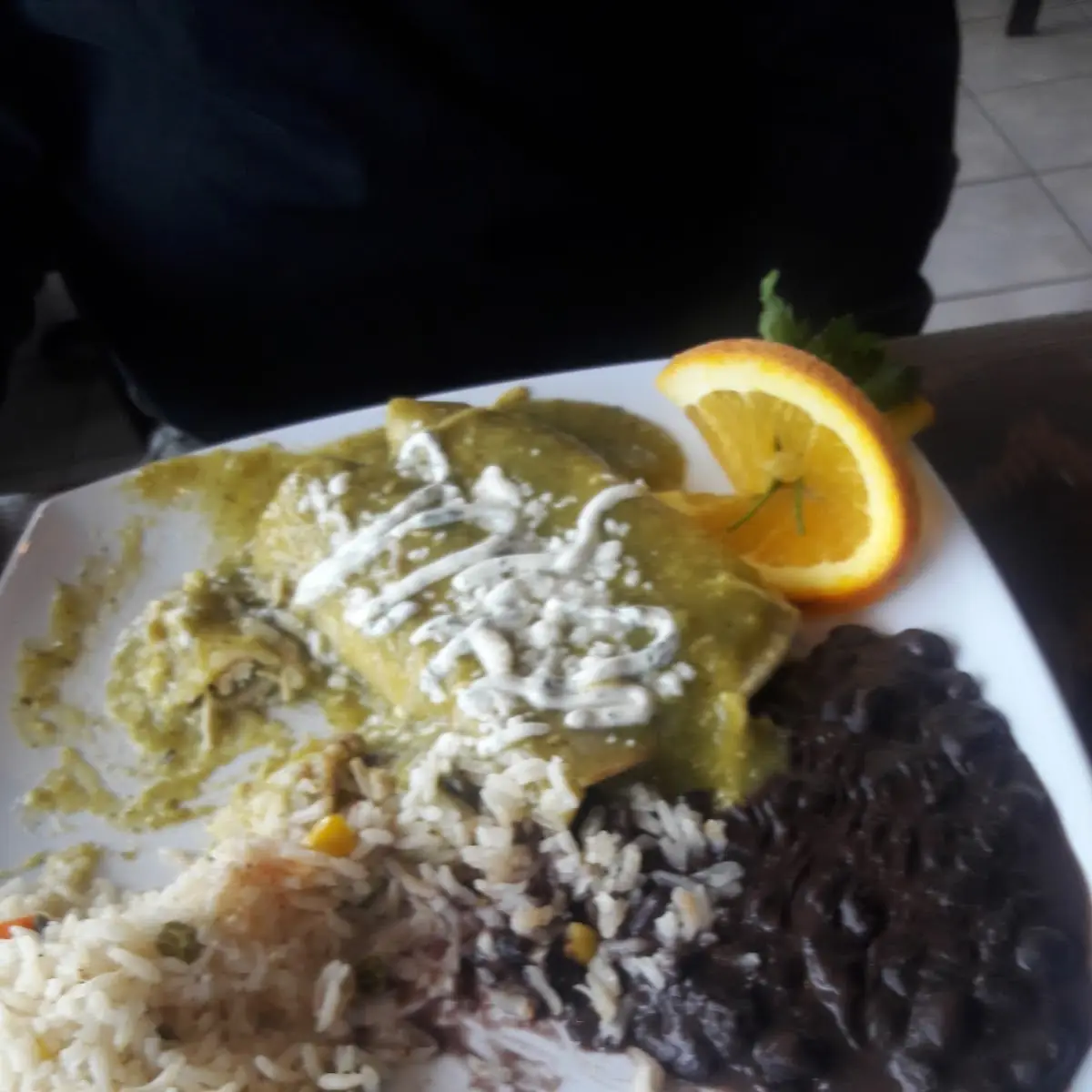 Enchiladas Verdes