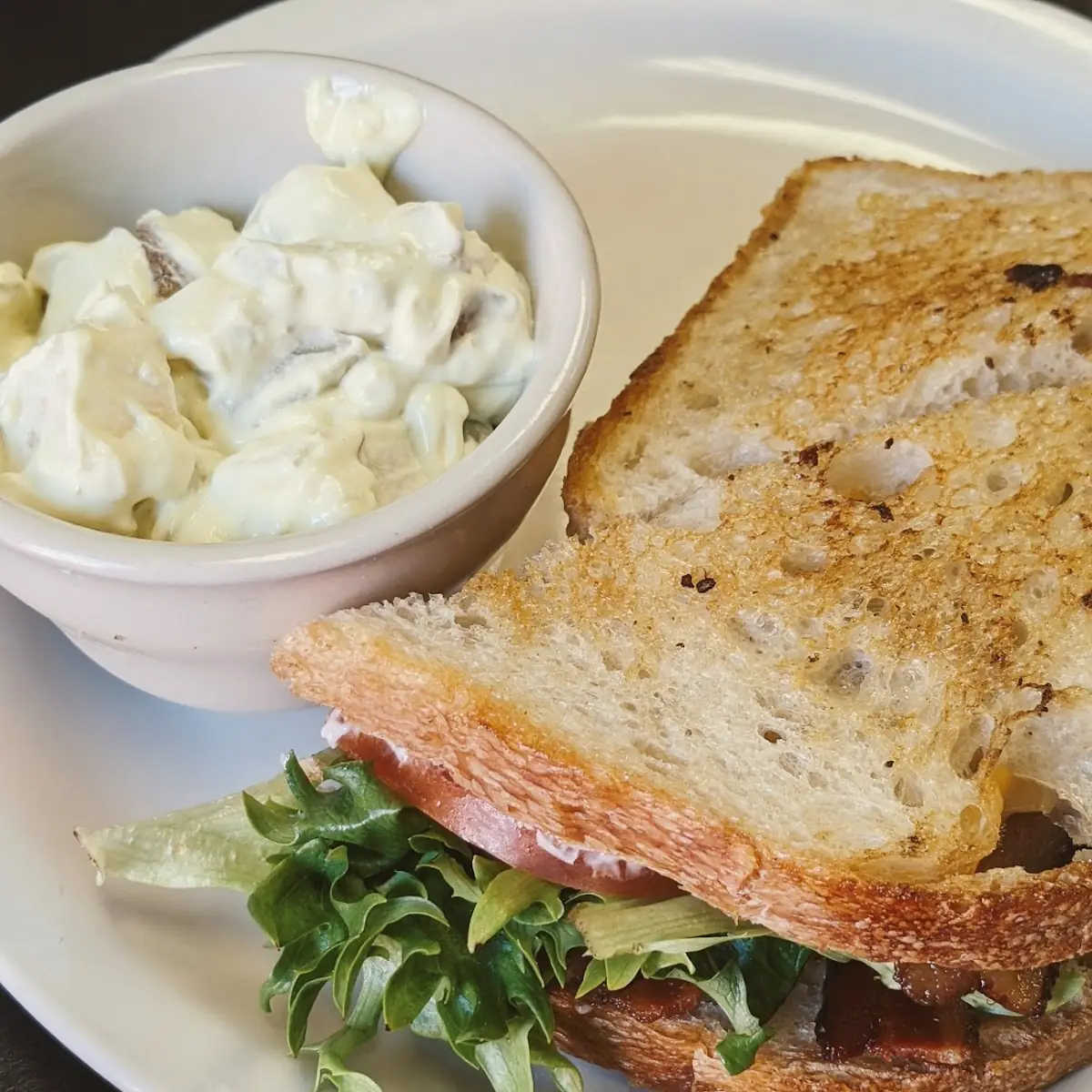 blt and Potato Salad