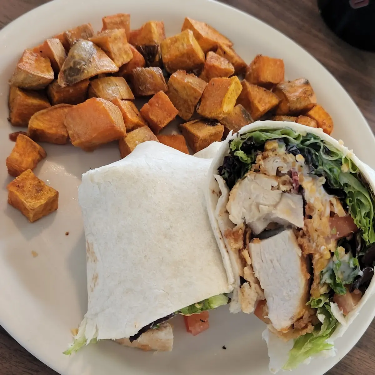Fried Chicken Wrap