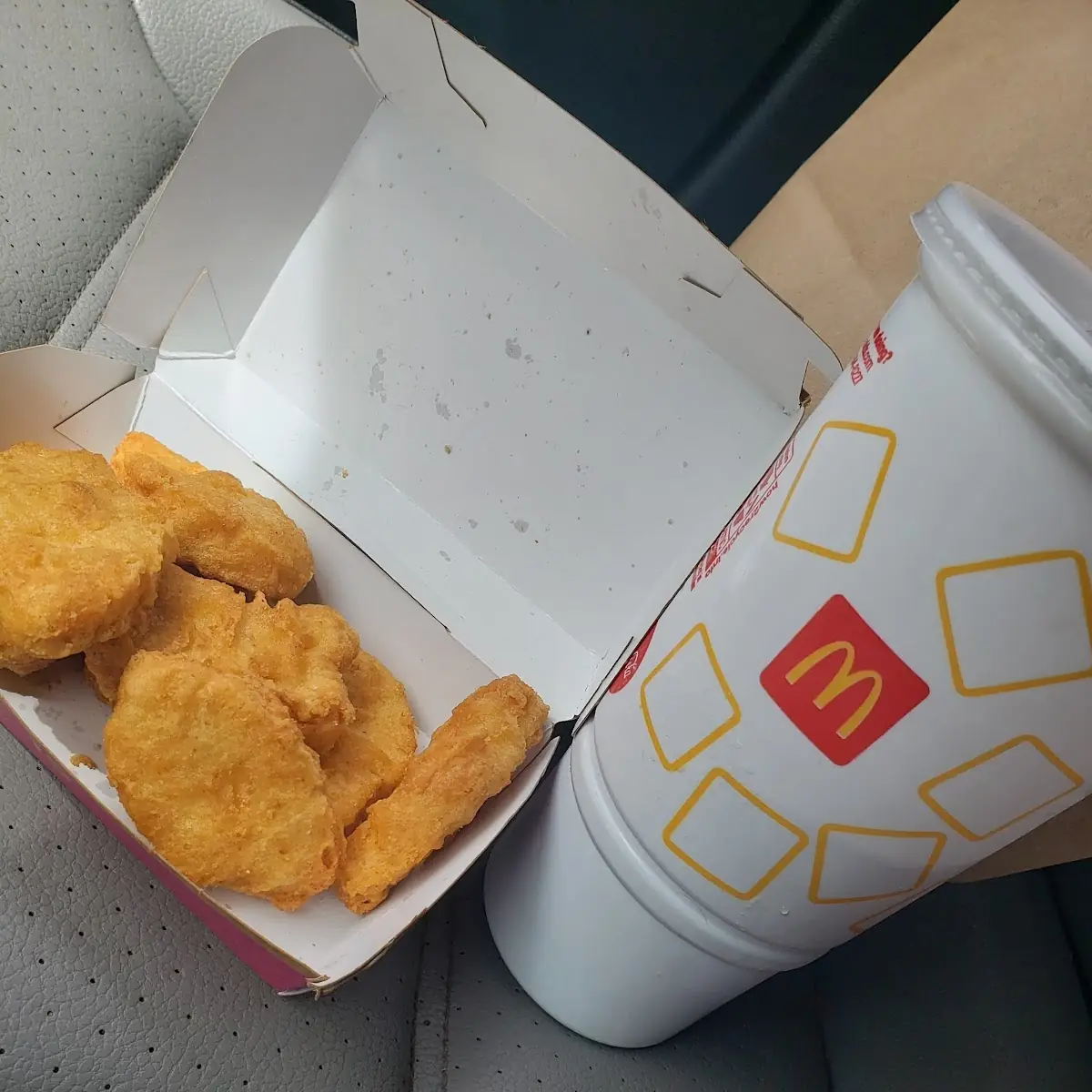 Chicken Nuggets and Coke