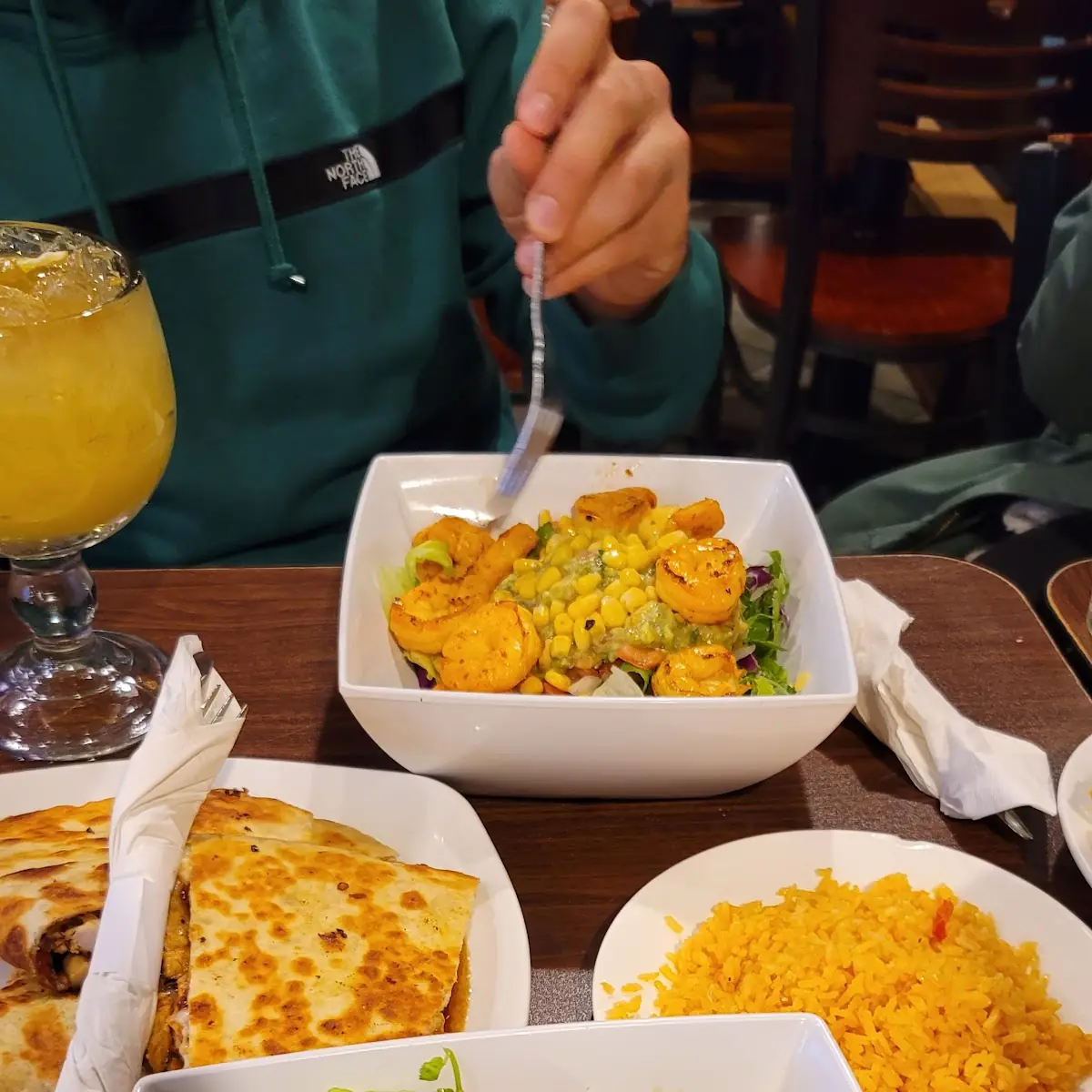 Lunch Combo 6 - Vegetarian Fajitas
