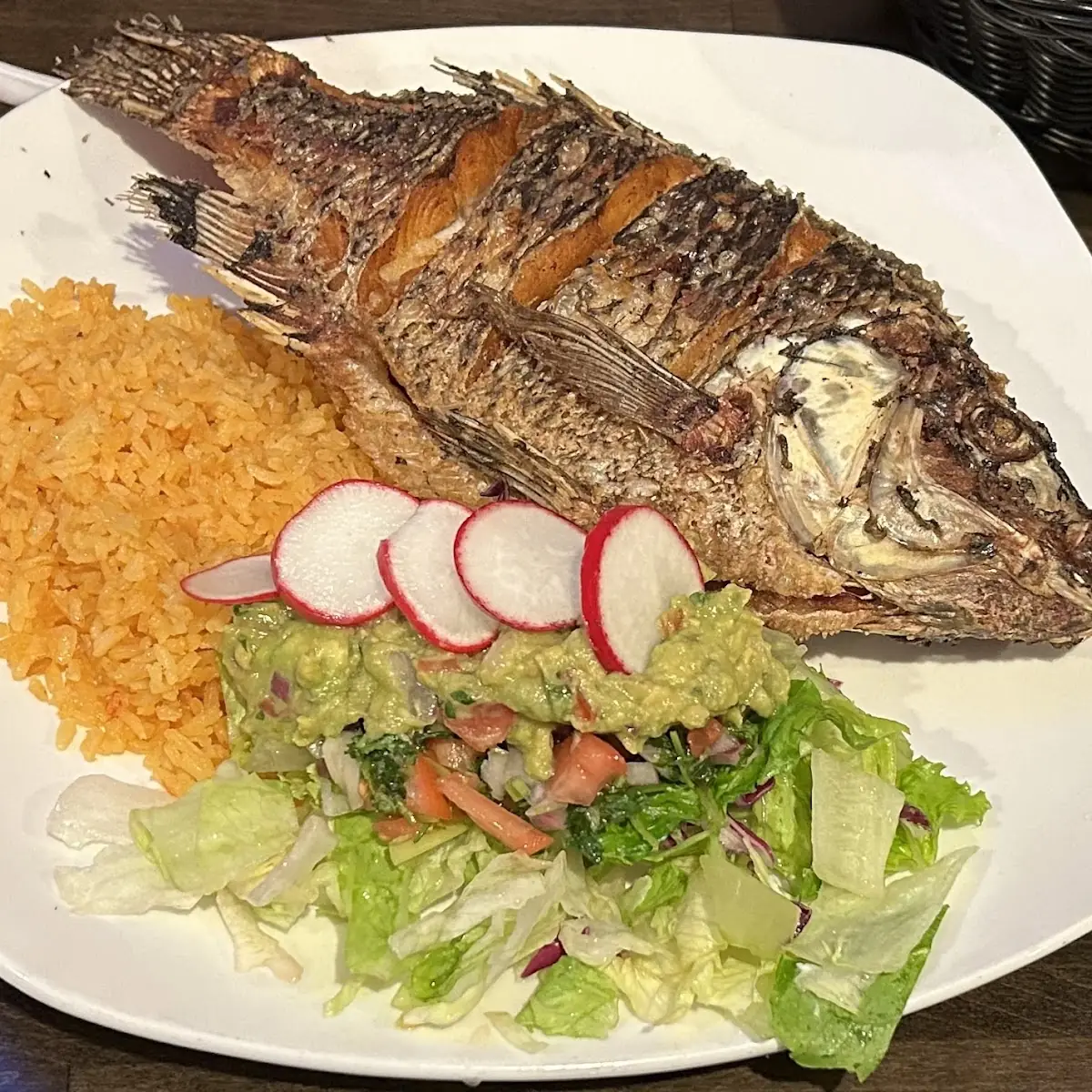Whole Talapia Grilled Fish