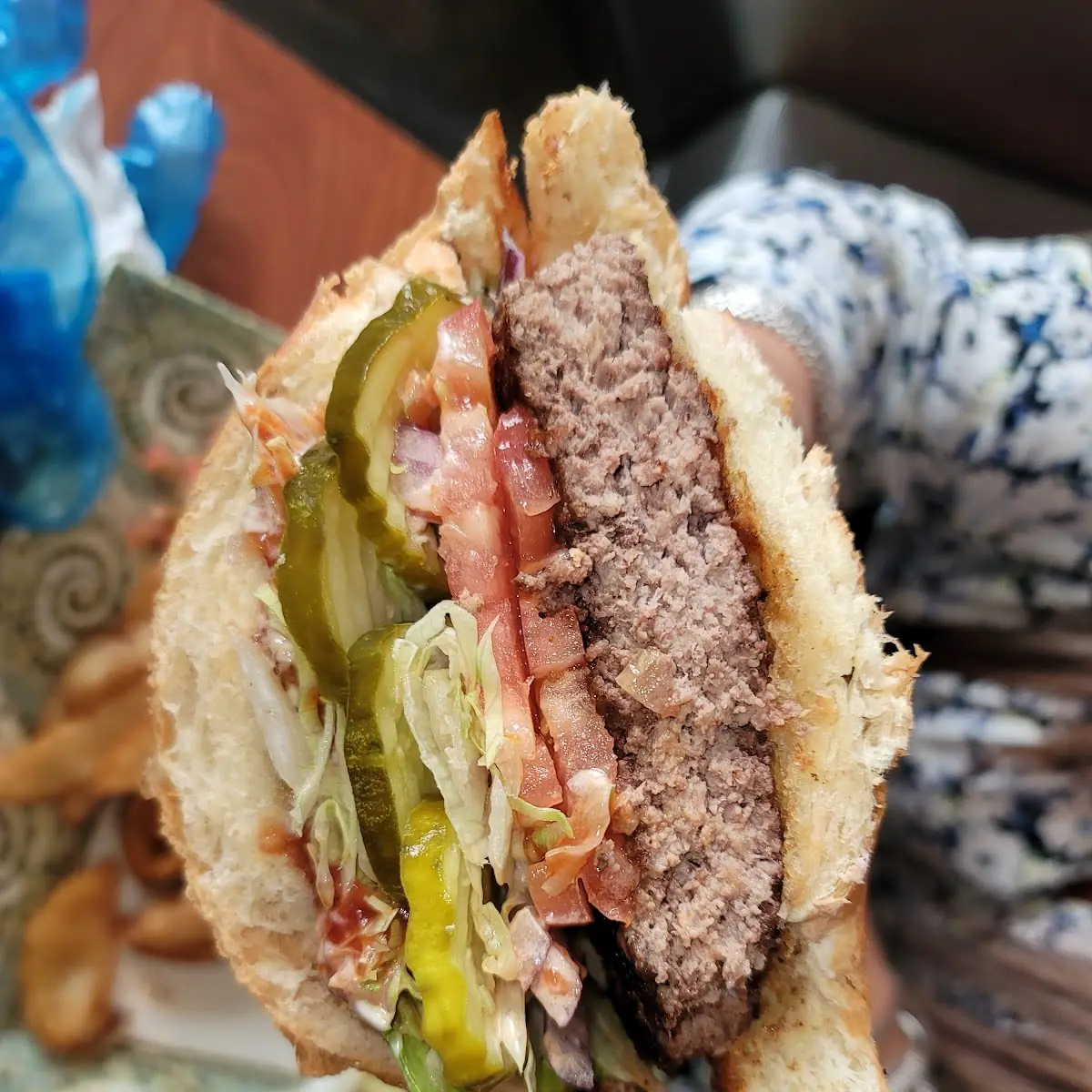 One Pound Burger