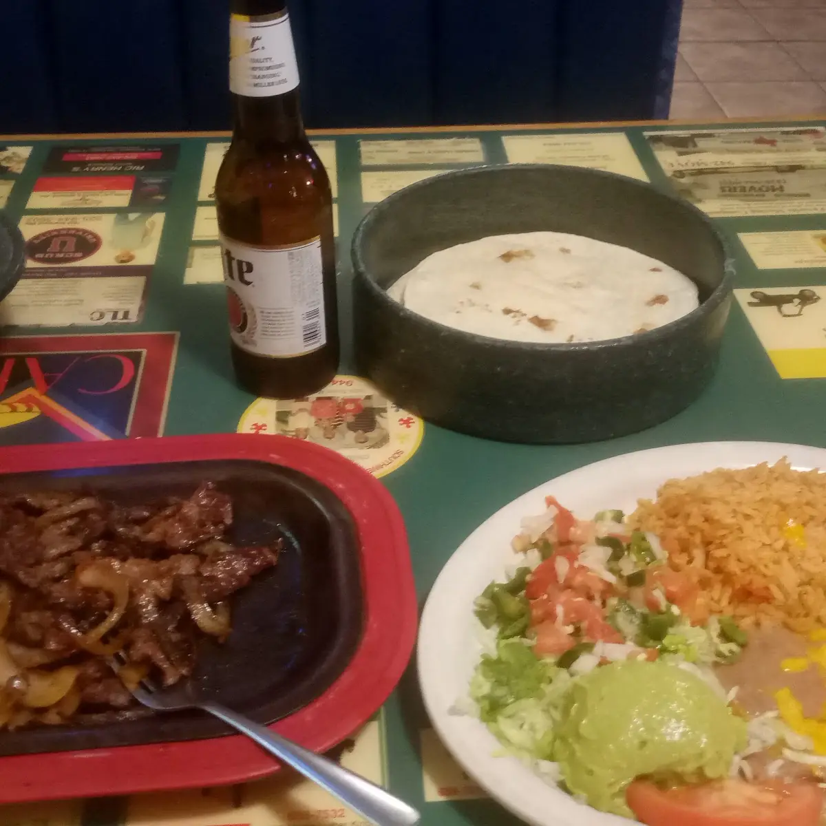 Beef Fajitas