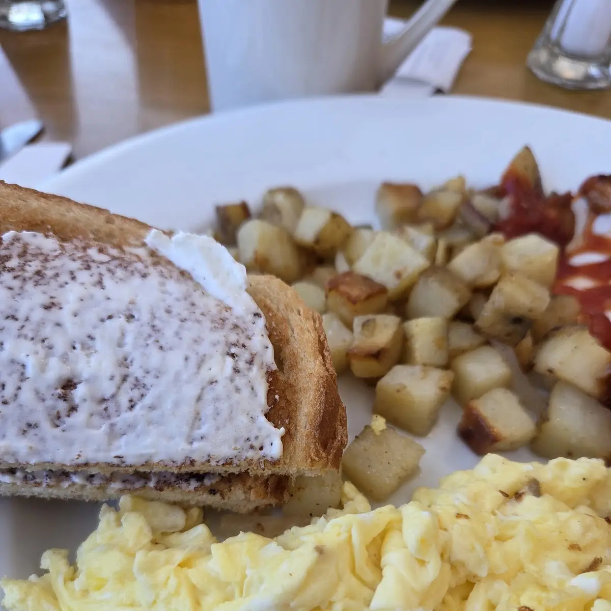 Eggs Toast Home Fries