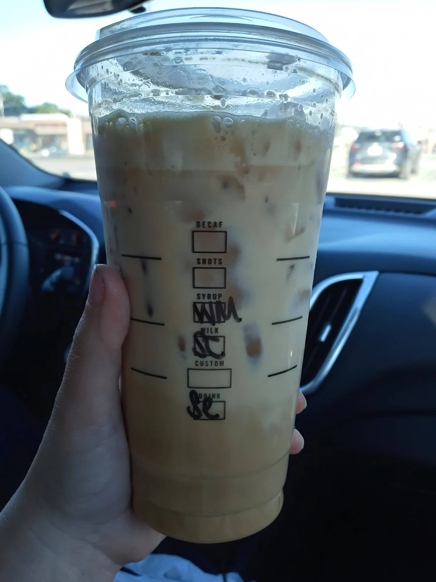 Shaken Espresso with White Mocha and Sweet Cold Foam