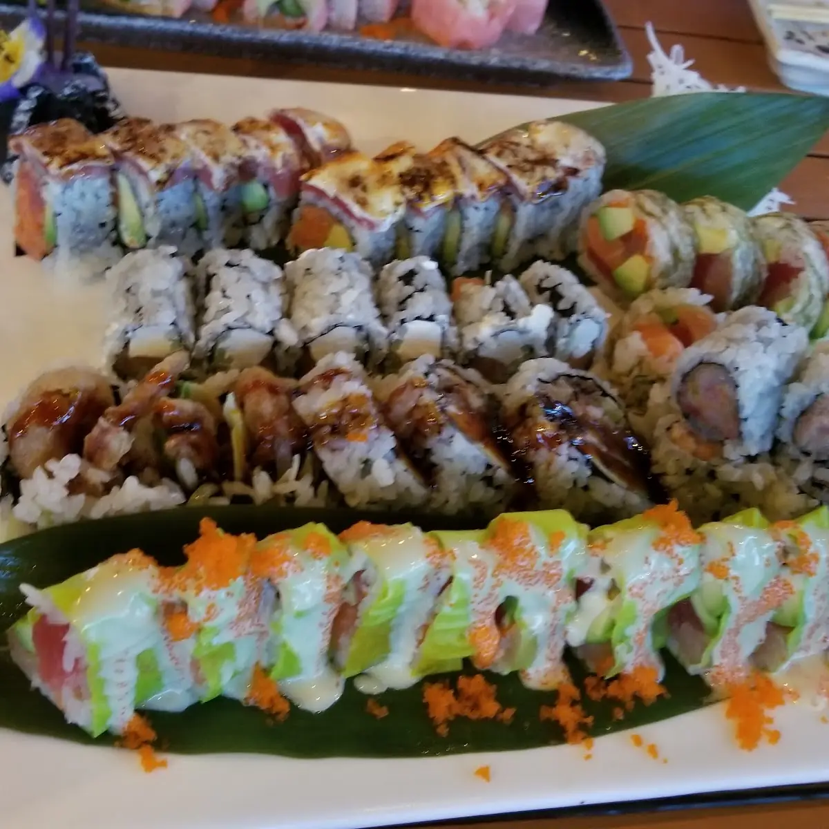 Assorted Sushi Rolls