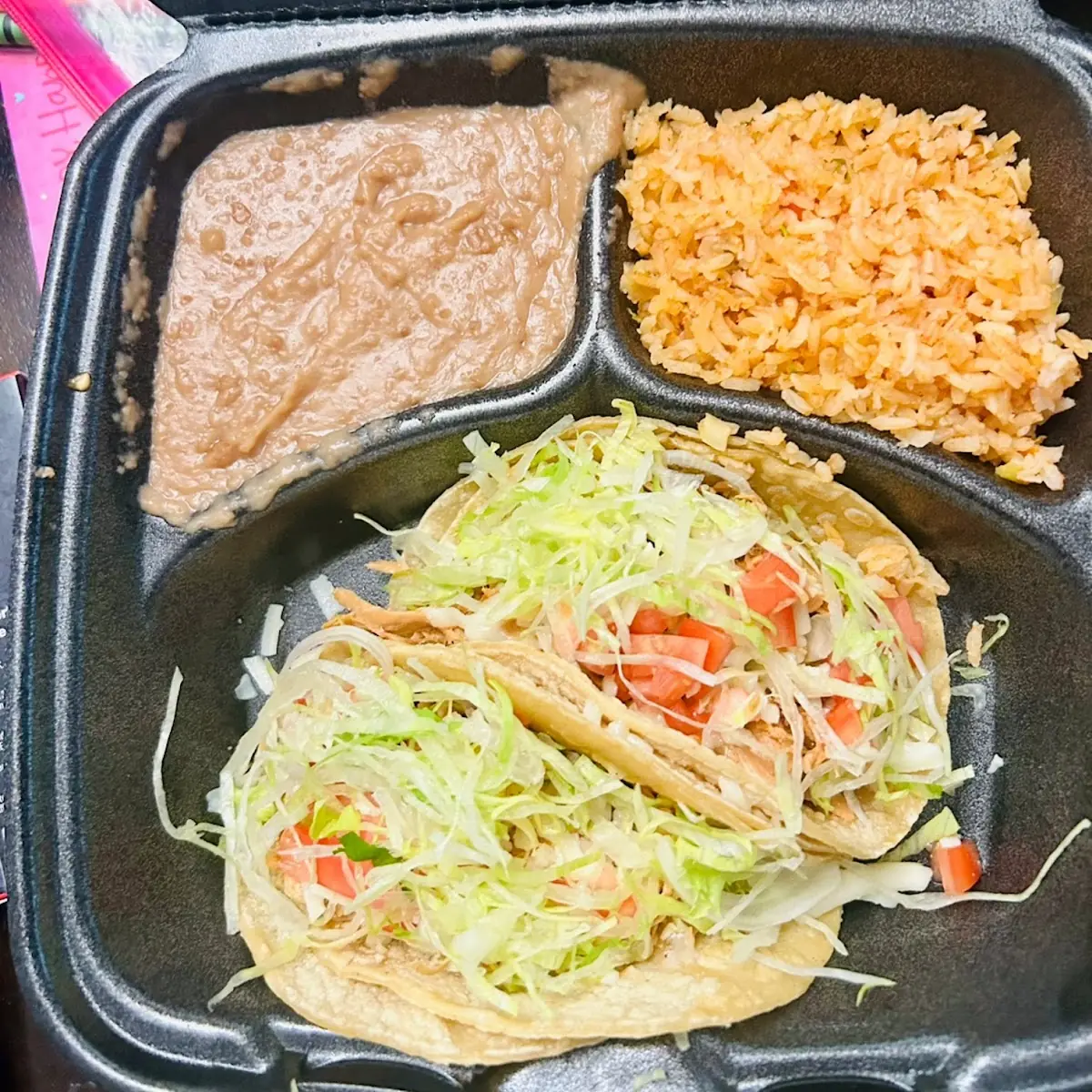 Chicken Taco Platter