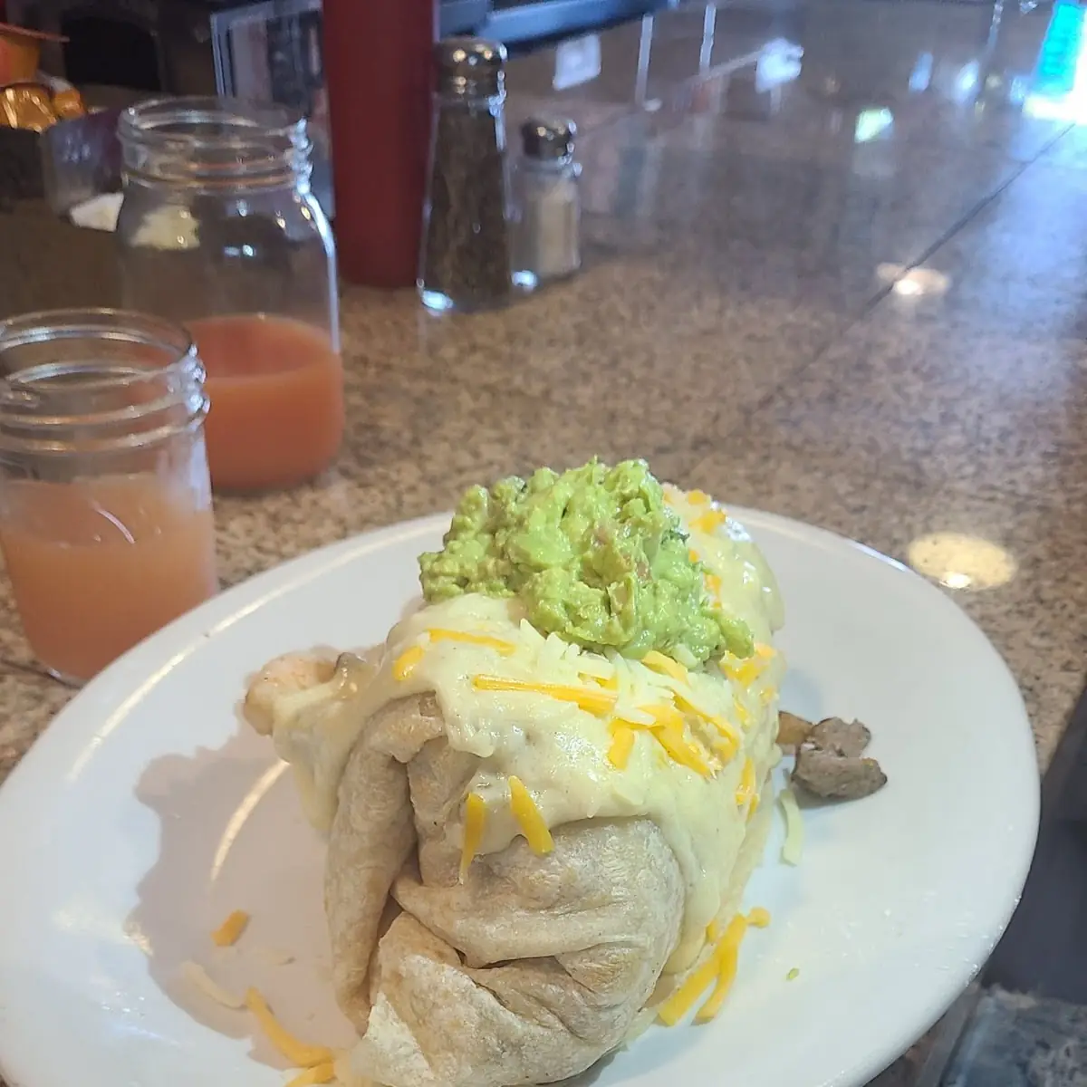 Mario's Surf & Turf Burrito