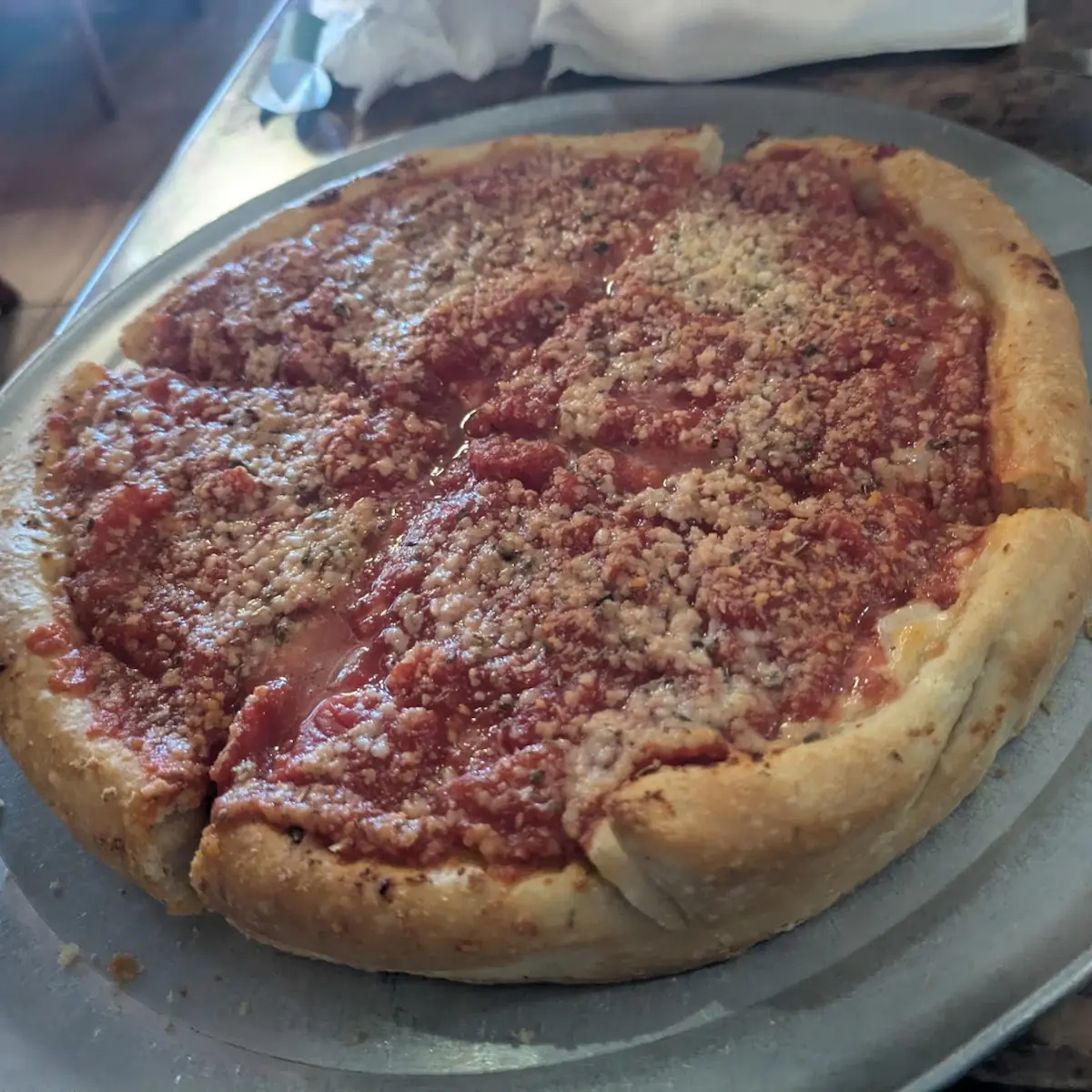 Chicago Deep Dish Pizza Cheese