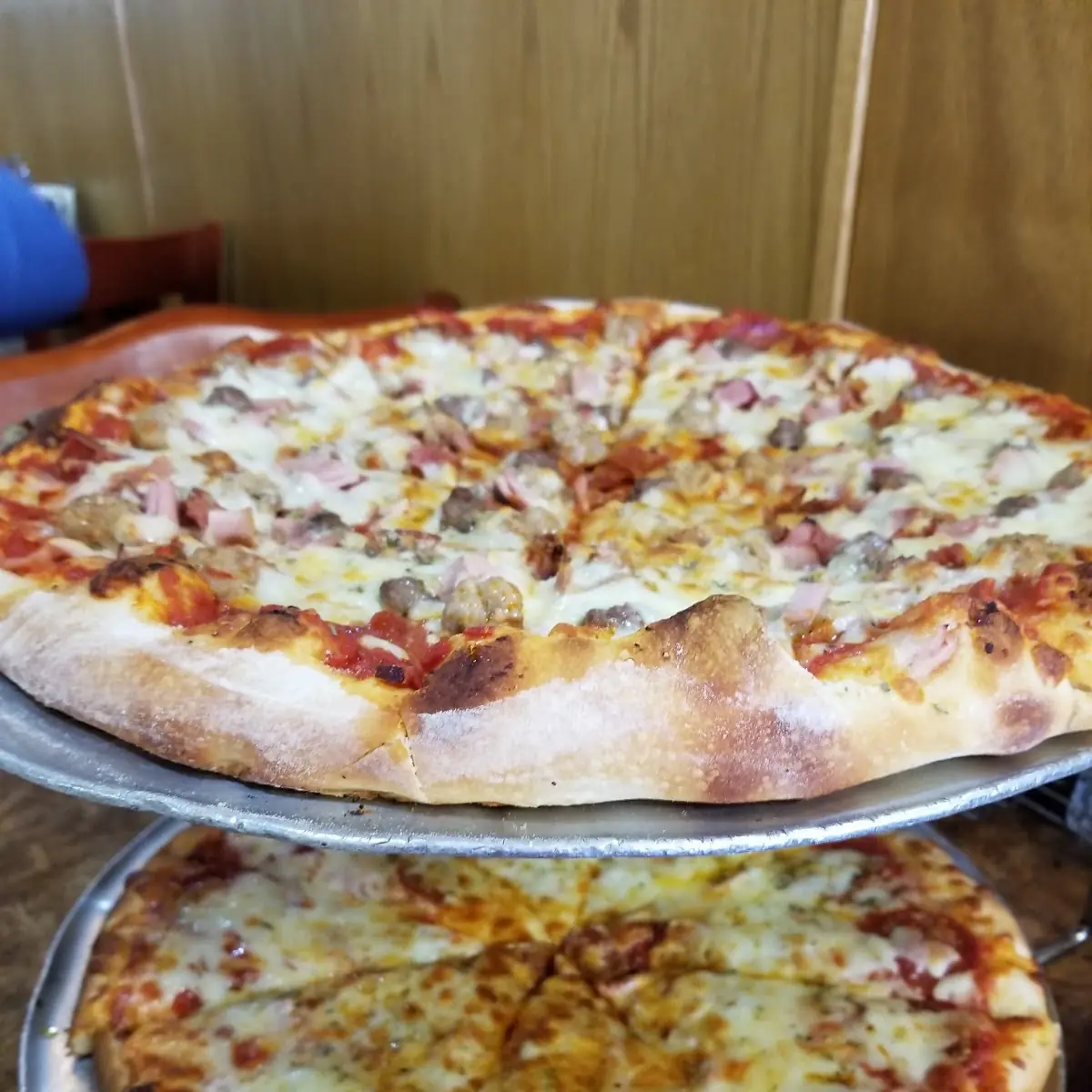 Meat Lovers and Pepperoni Pizza