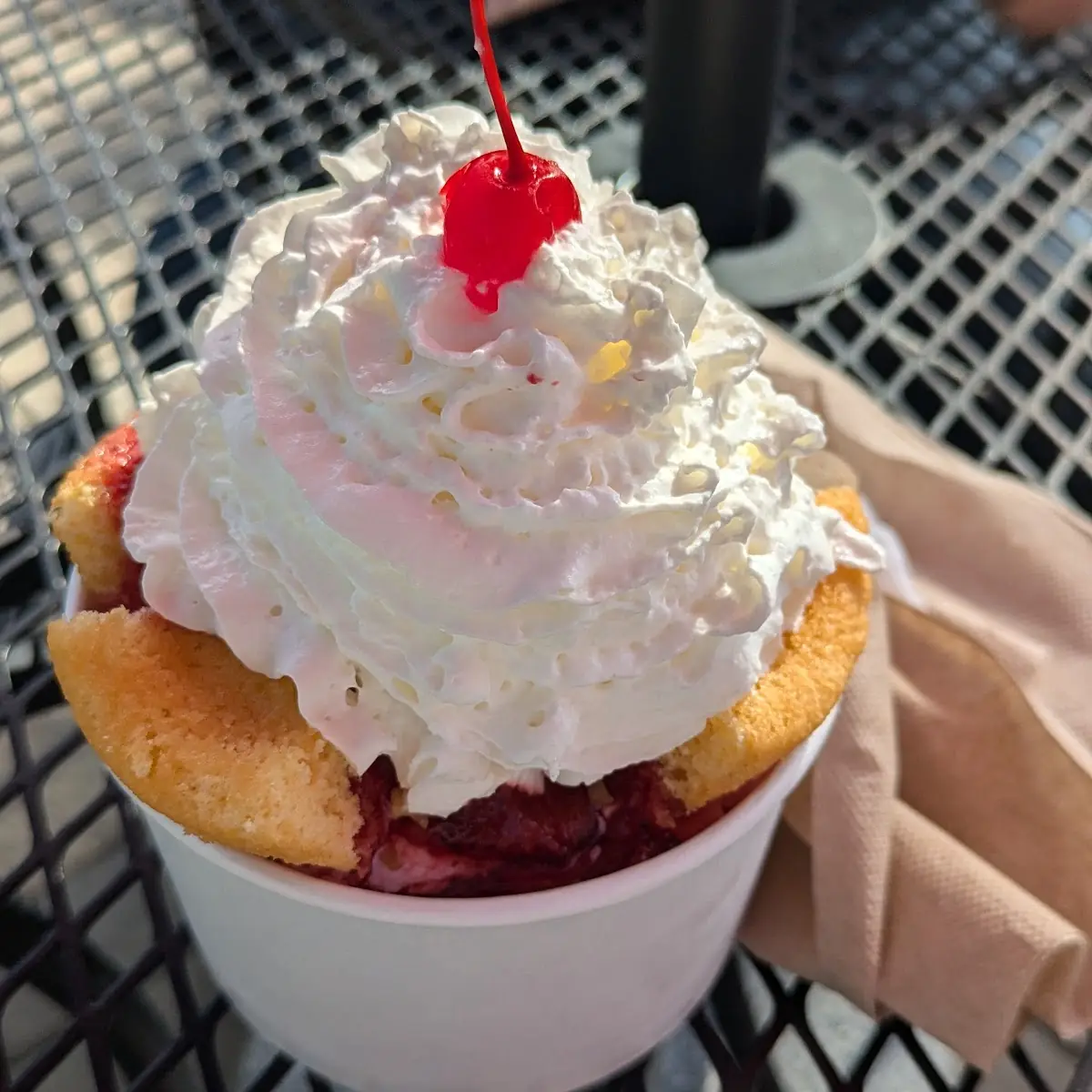 Strawberry Shortcake Sundae