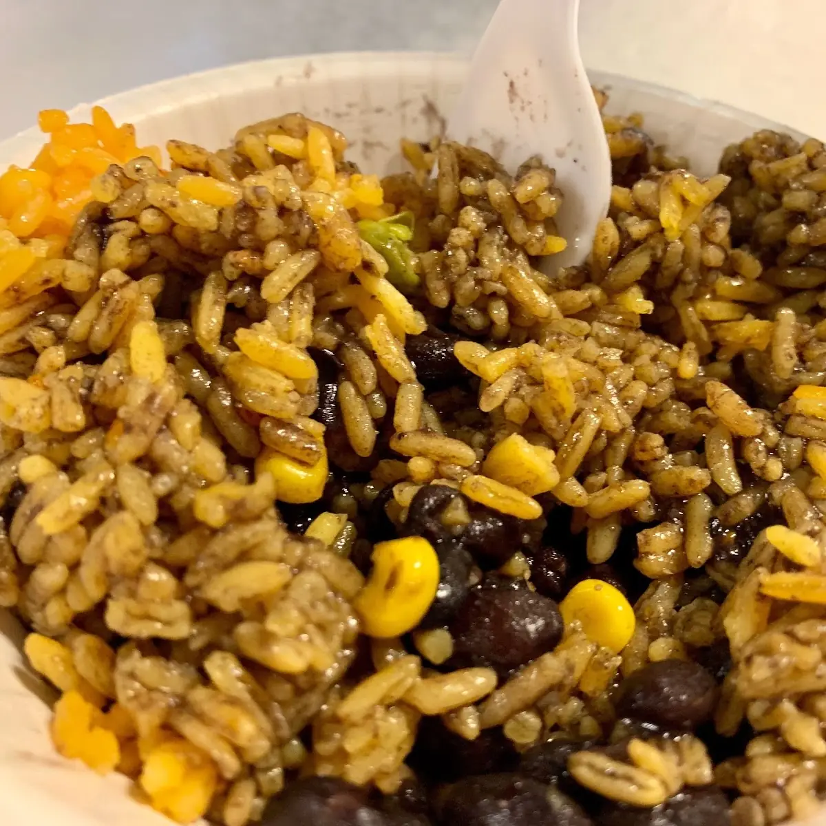 Roast Pork with Rice and Beans