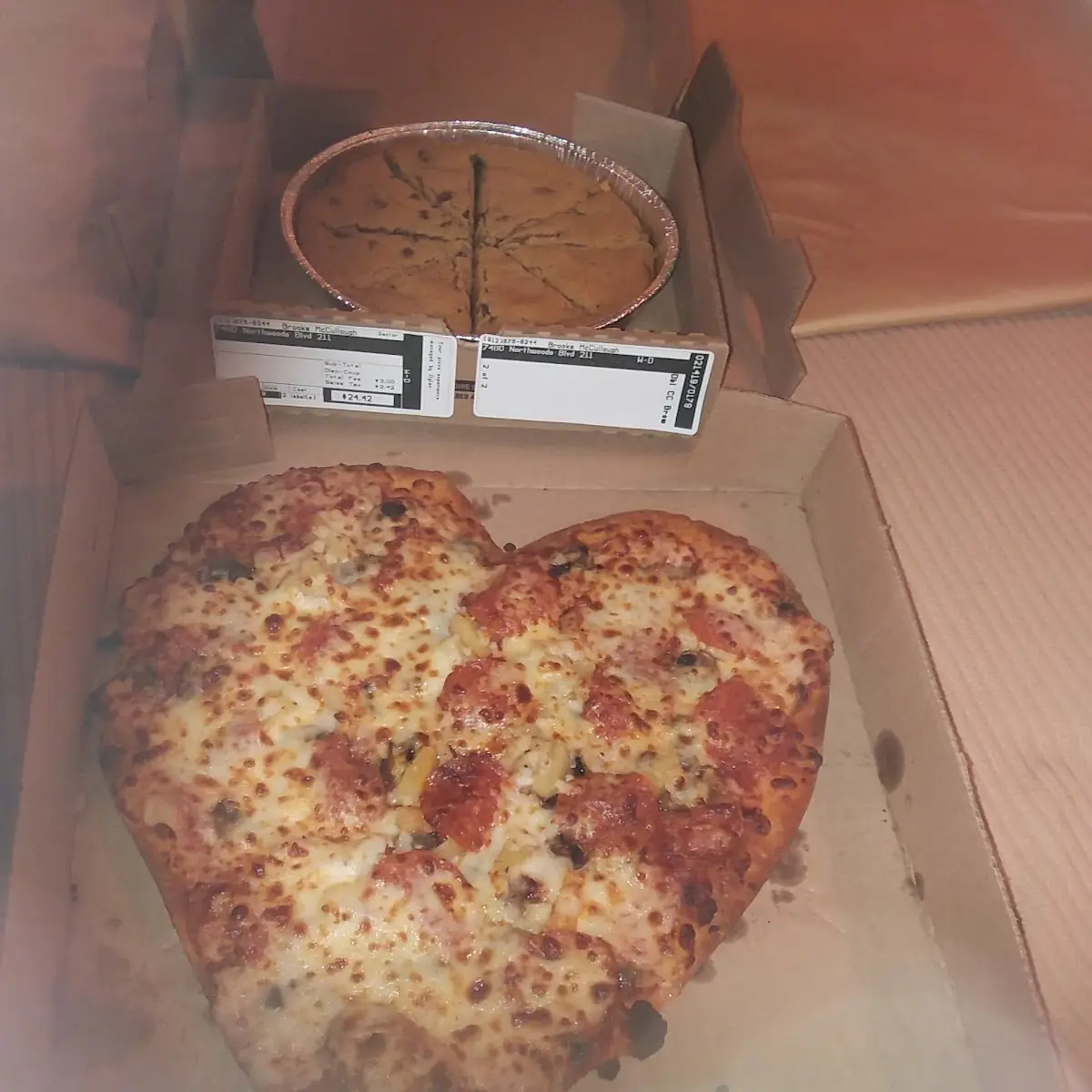 Pepperoni Pineapple and Mushroom Pizza