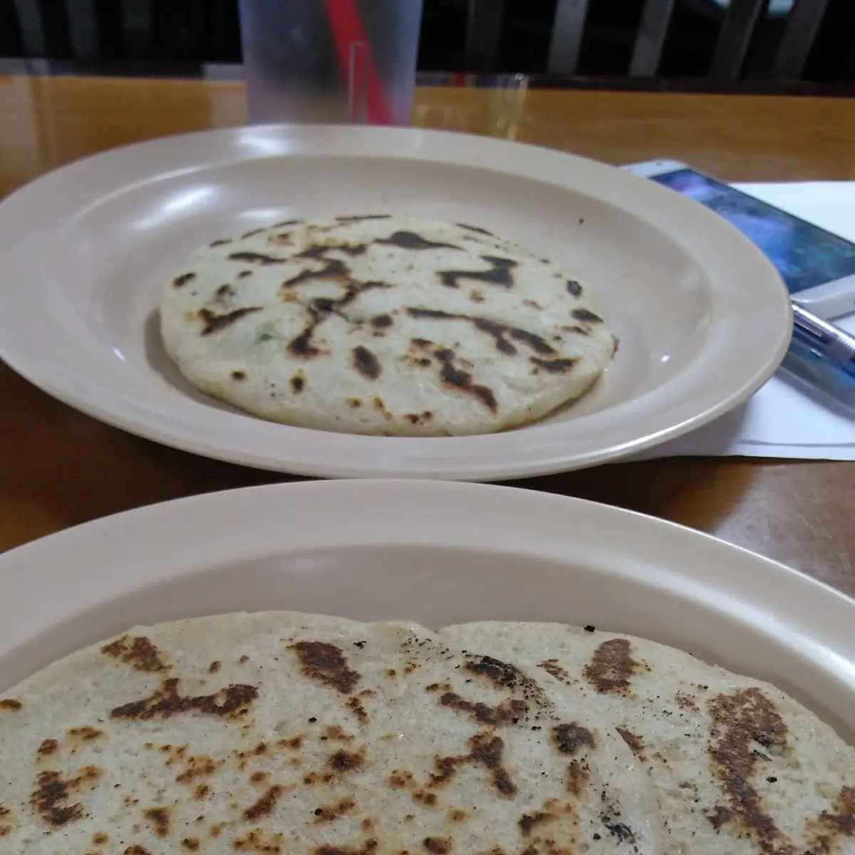 Pupusa de Vegetales Con Quezo