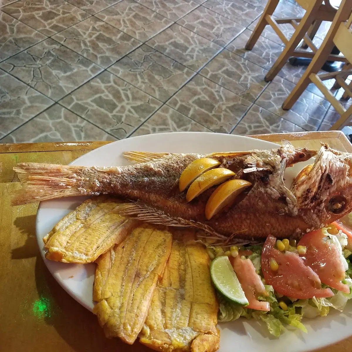 Pargo Rojo Frito
