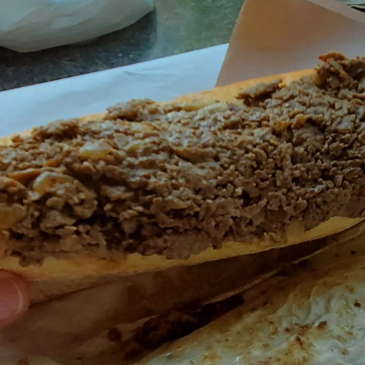 Philly Cheese Steak Sandwich