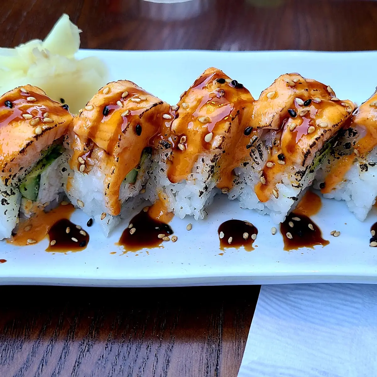 Seared Salmon Nigiri