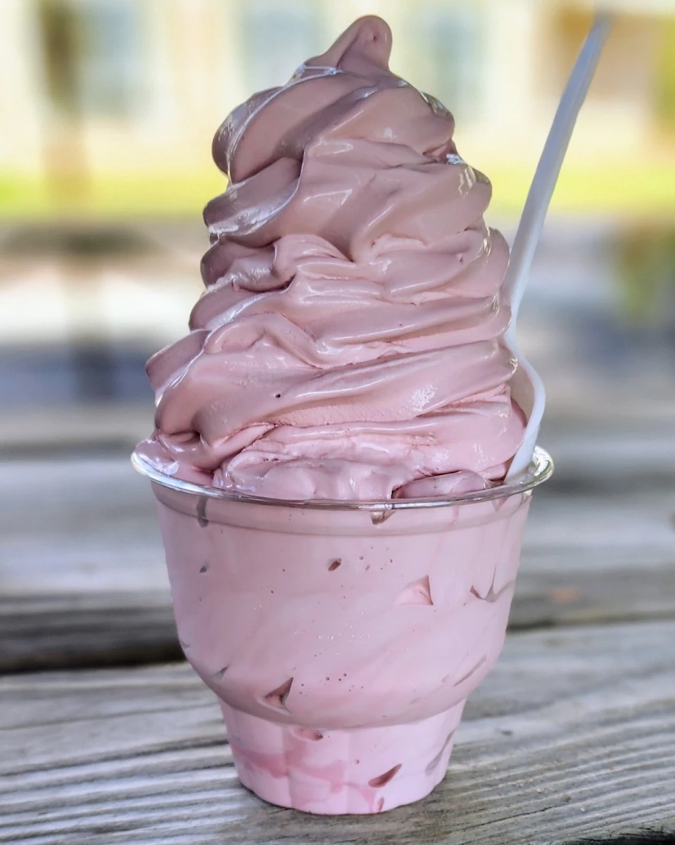 Raspberry Soft-Serve
