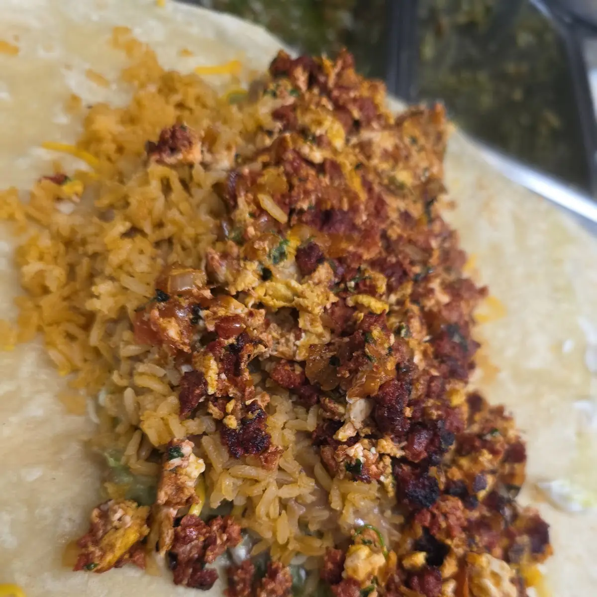 Chorizo & Egg Burrito