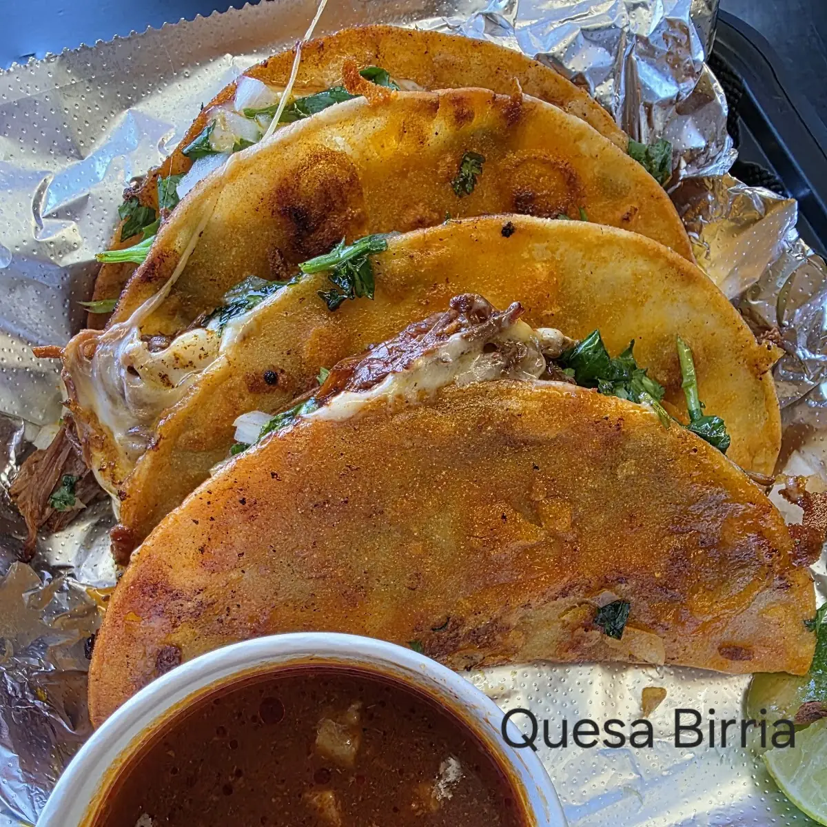 Quesa Birria Tacos