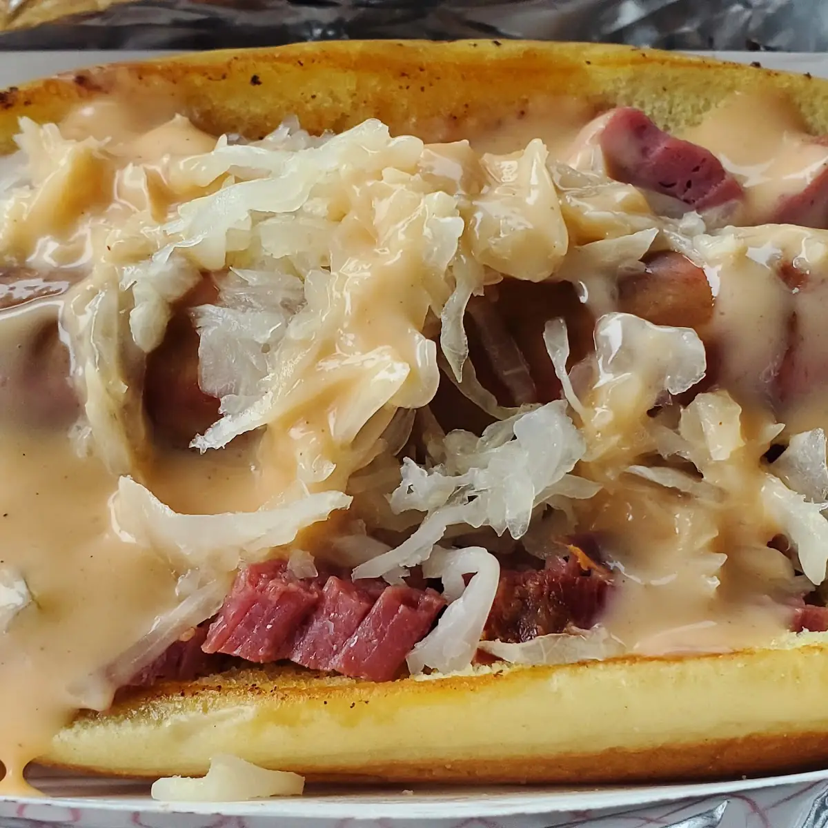 Cornbeef Hot Dog