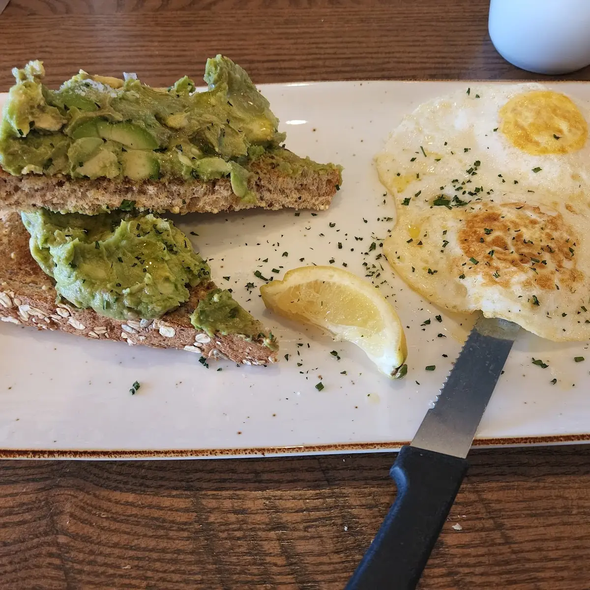 Avocado Toast and Scrambled Eggs
