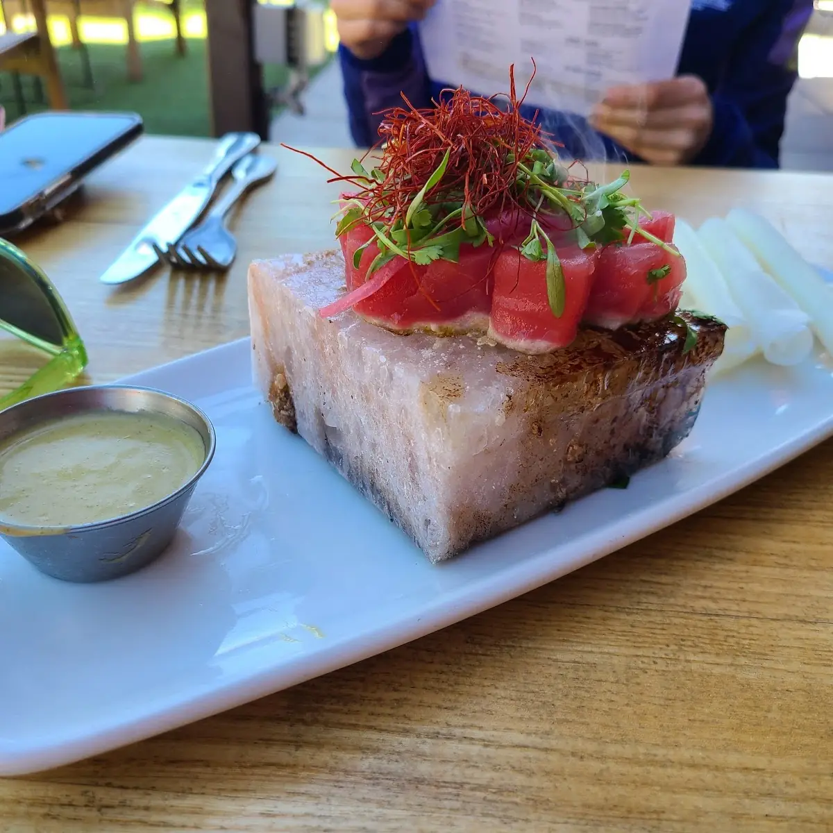Himalayan Salt-Seared Ahi Tuna