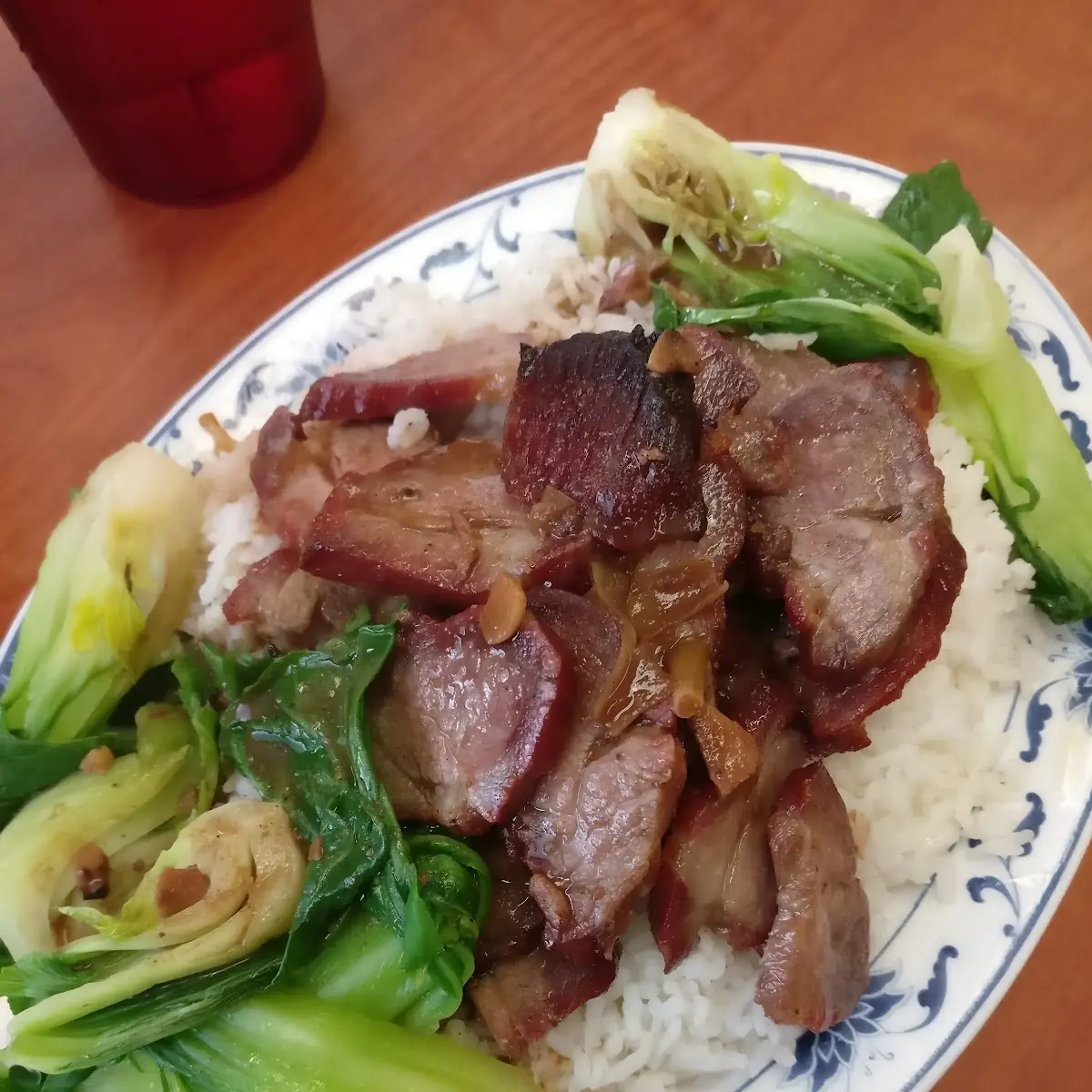 Roast Pork on Rice