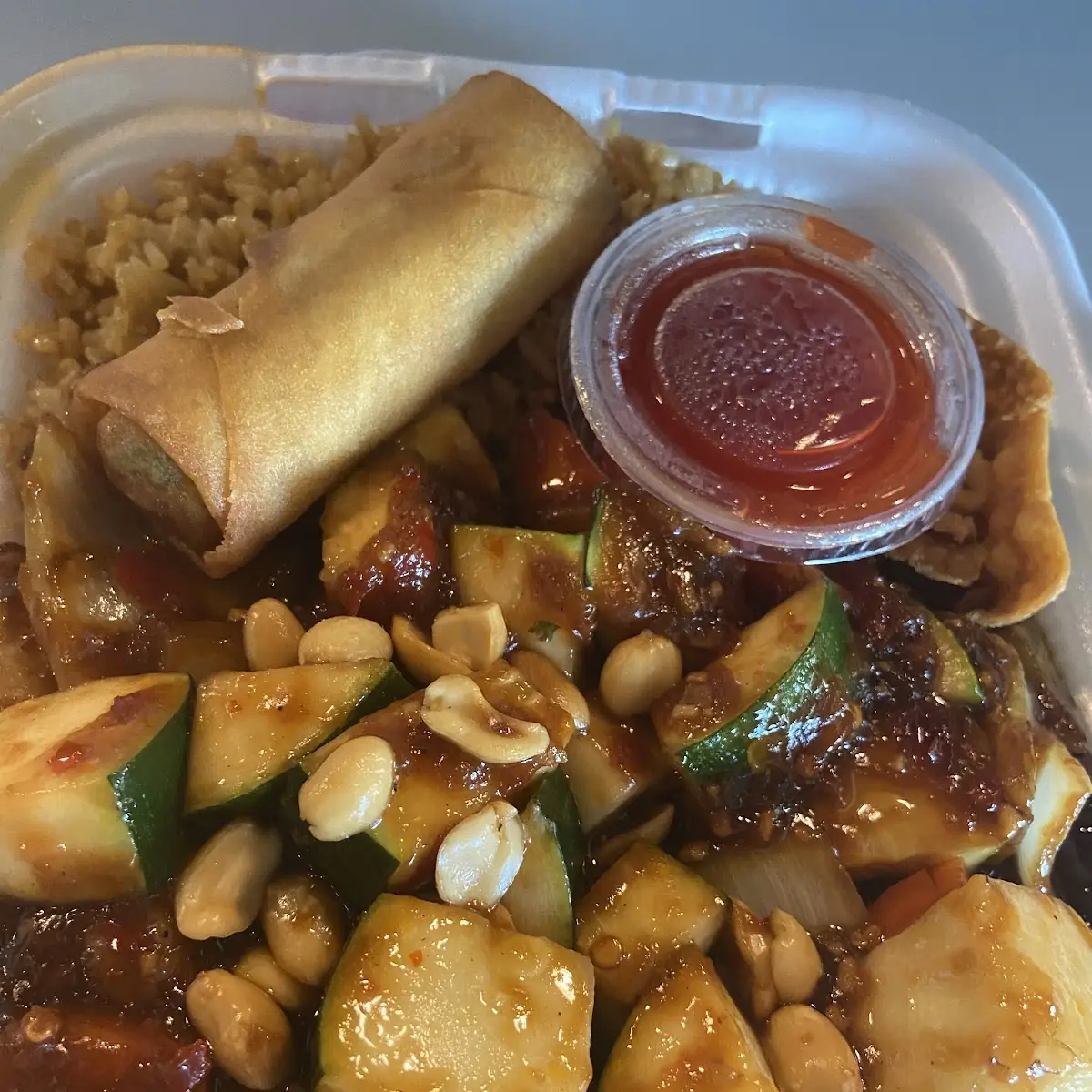 Kung Pao Shrimp Spicy