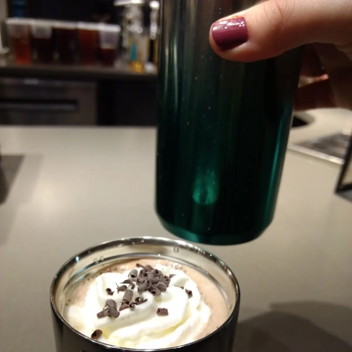Peppermint Mocha Latte