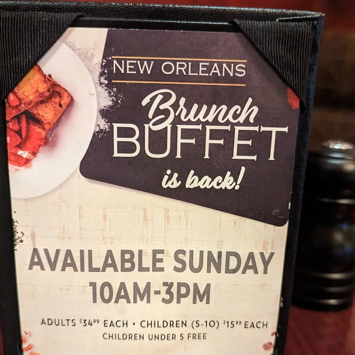 Sunday Brunch Buffet