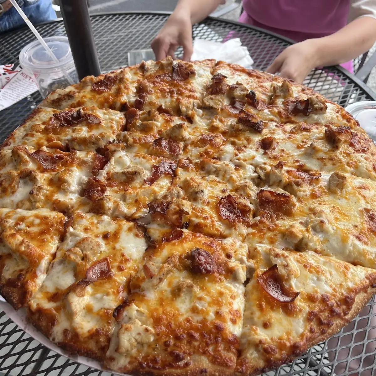 Chicken Bacon Ranch Pizza