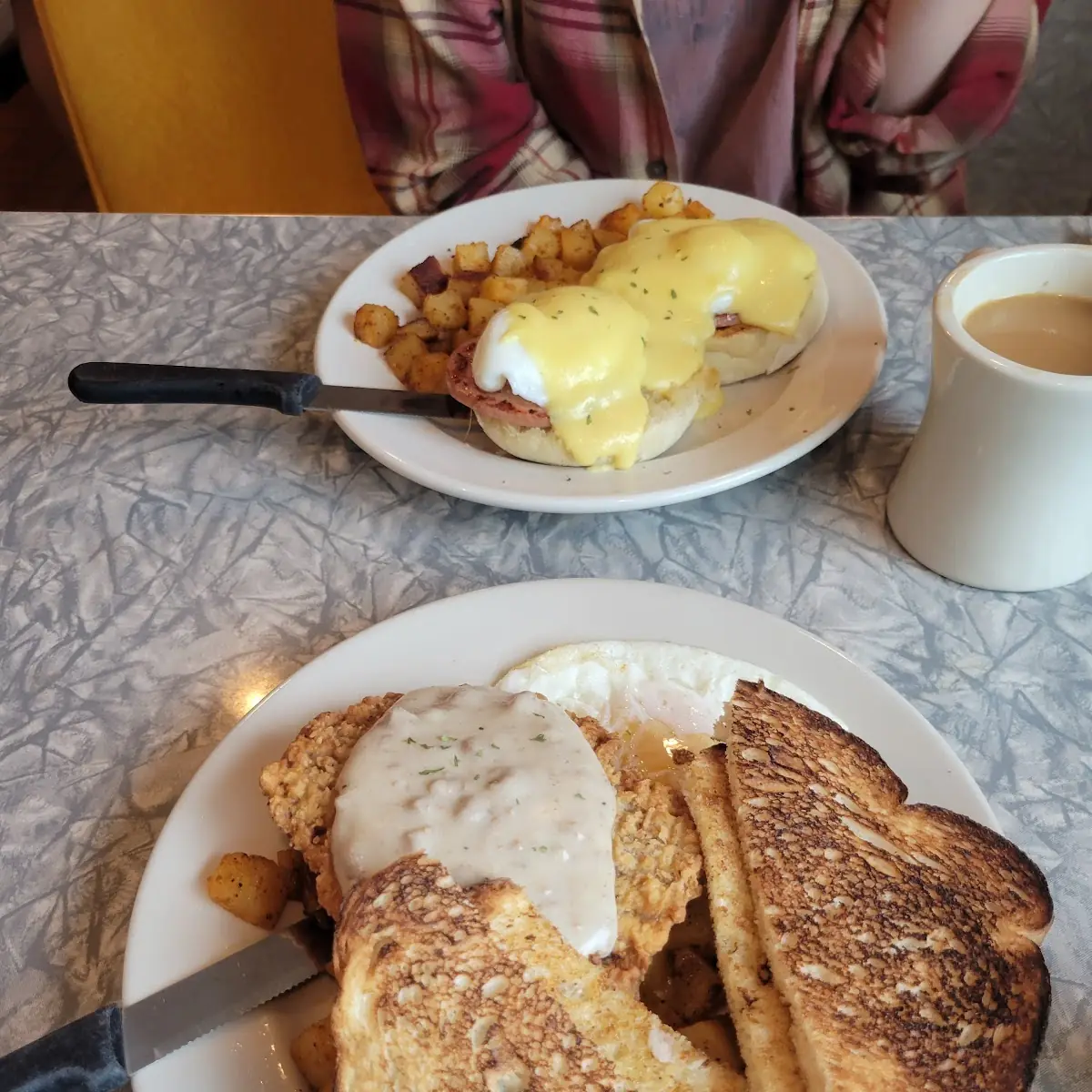 Chicken Fried Steak and Eggs