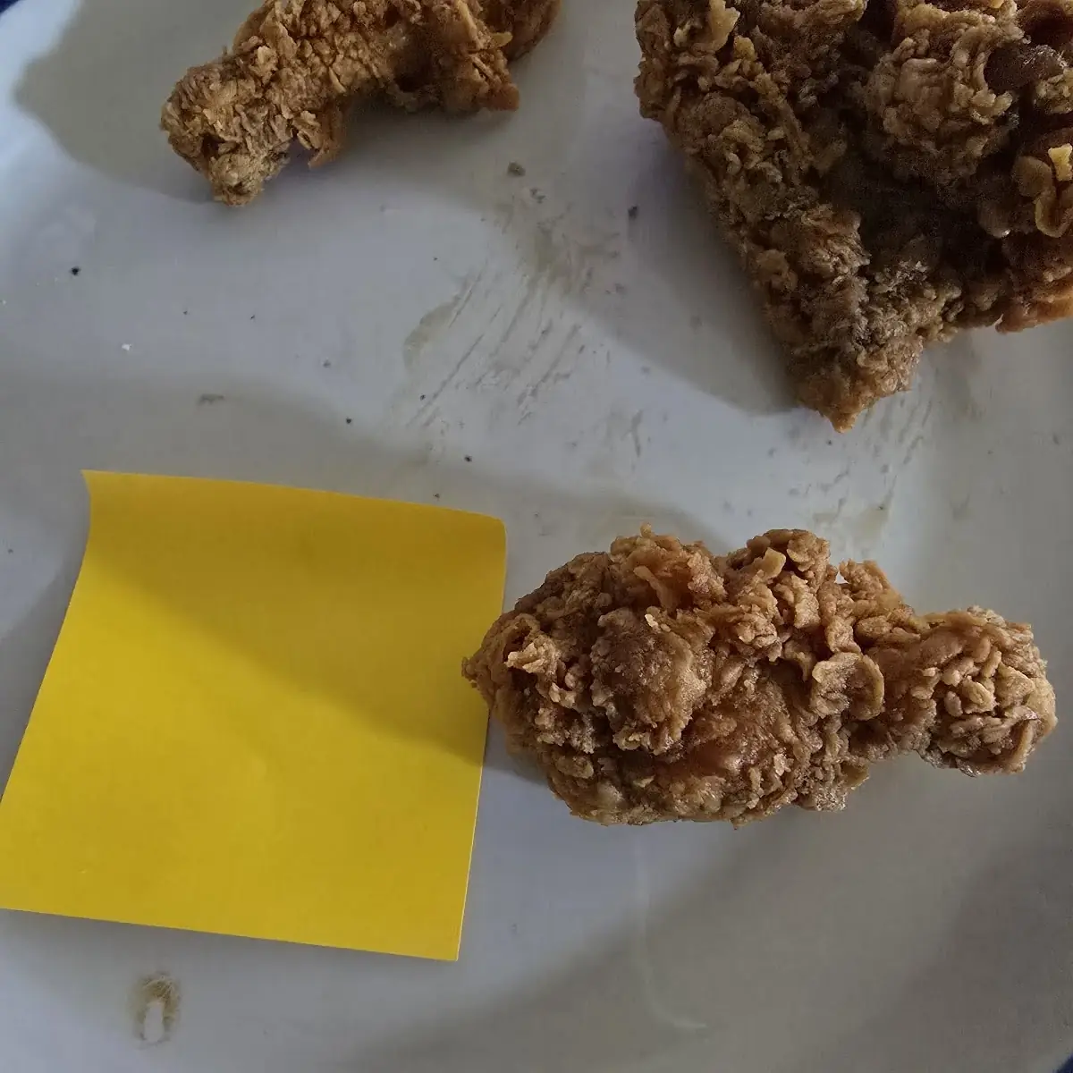 Spicy Chicken-Check Size Before You Leave