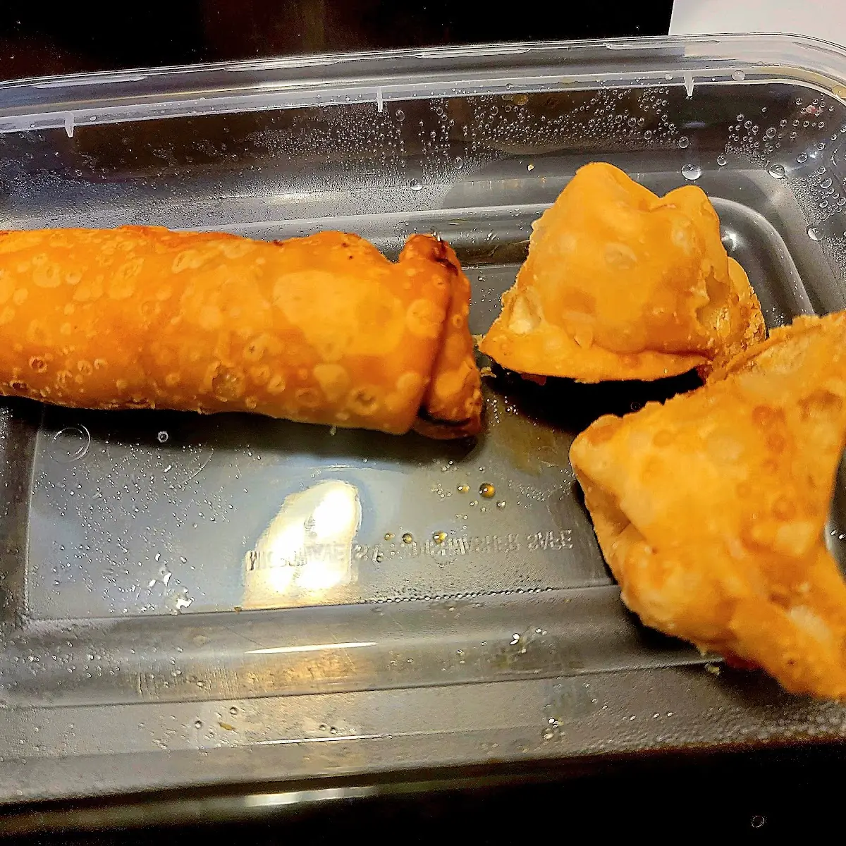Fried Cheese Wonton and Egg Roll